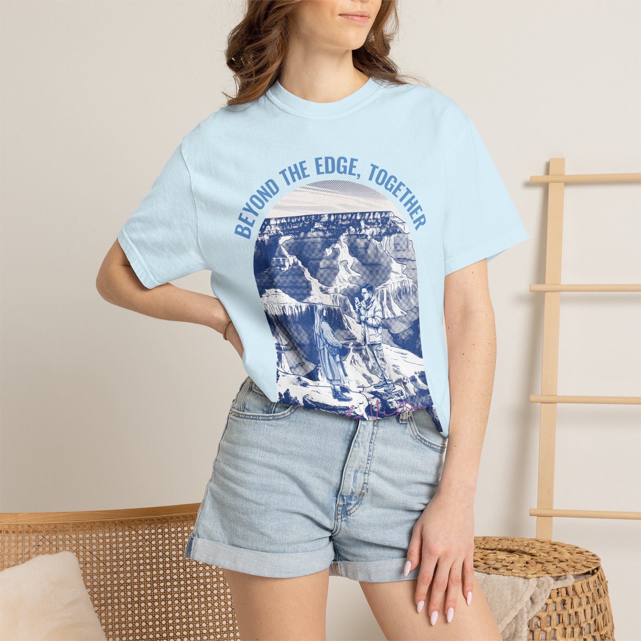 Custom Mountain Adventure Travel T-Shirt - Vintage Outdoor Explorer Gift