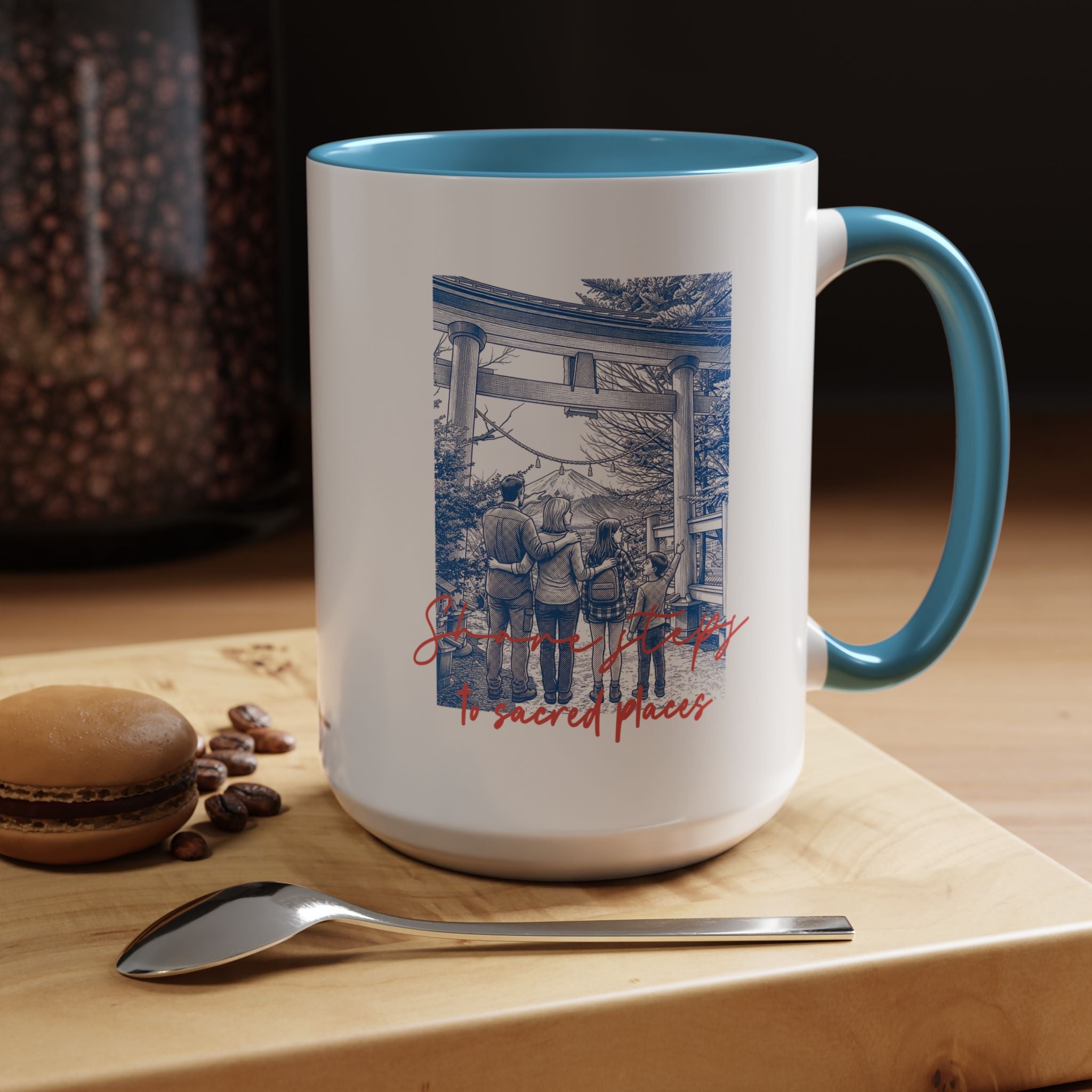 Japan Travel Memory Mug - Mount Fuji Coffee Cup for Travelers