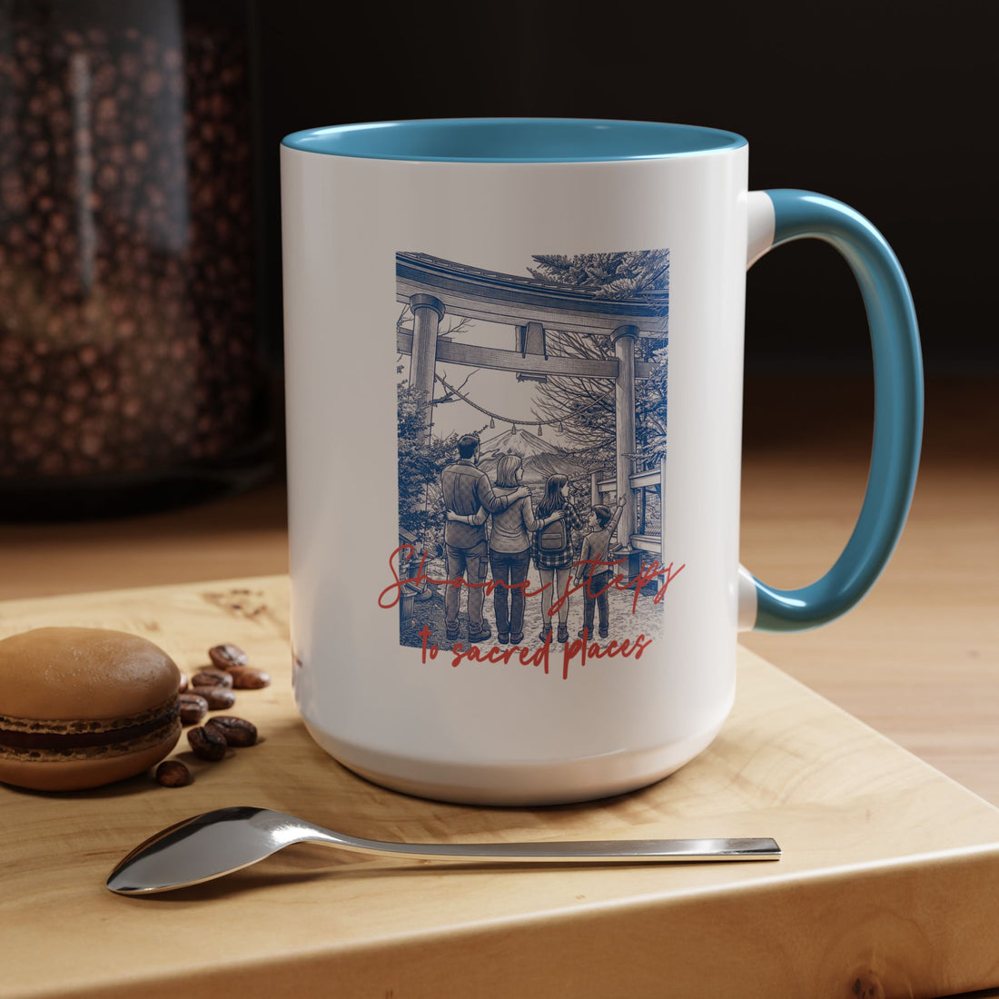 Japan Travel Memory Mug - Mount Fuji Coffee Cup for Travelers