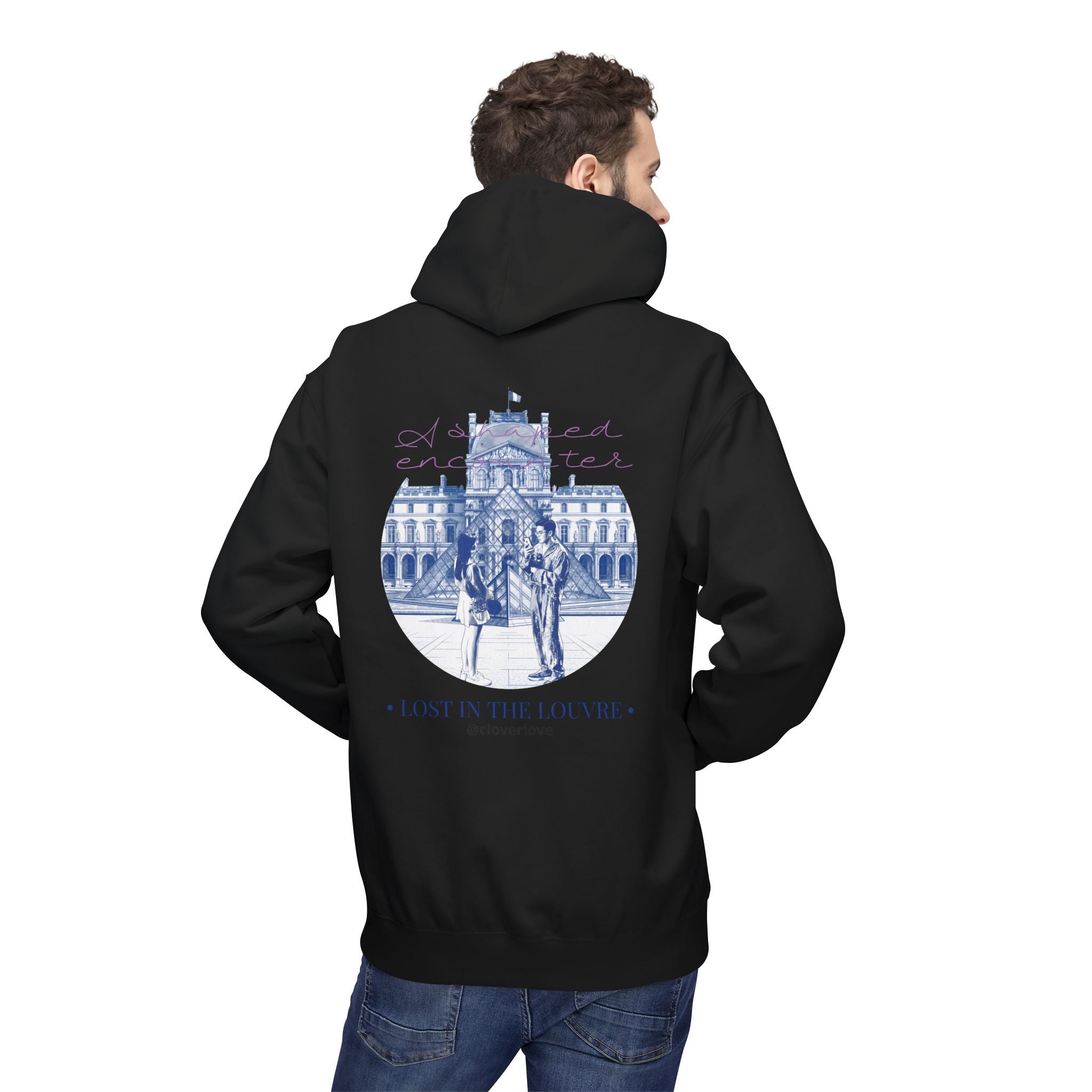 Lost In The Louvre Hoodie | Paris Reise-Wahrzeichen Sweatshirt
