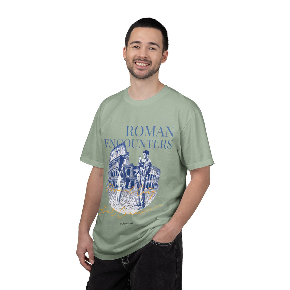 Custom Rome Colosseum Travel T-Shirt - Vintage Vacation Gift