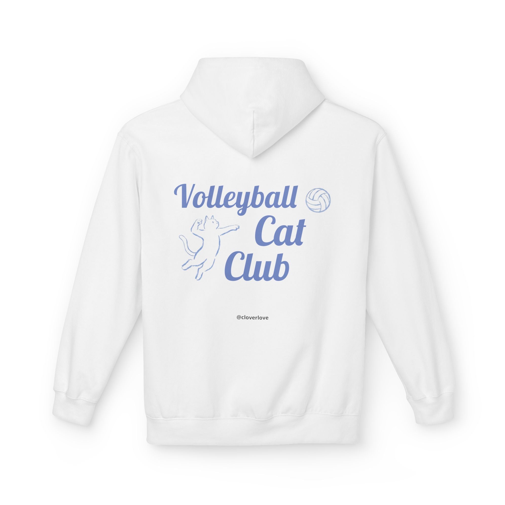 VC8, Catch the Echo Hoodie — Ocean Cat Adventure Graphic Hoodie