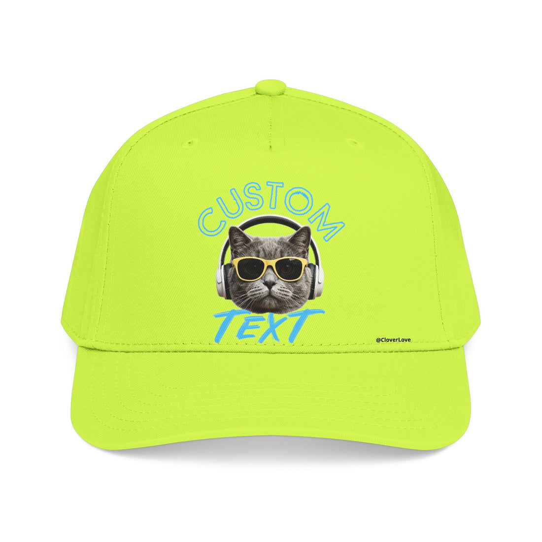 Custom Cat Photo Baseball Cap | Personalized Pet Lover Hat