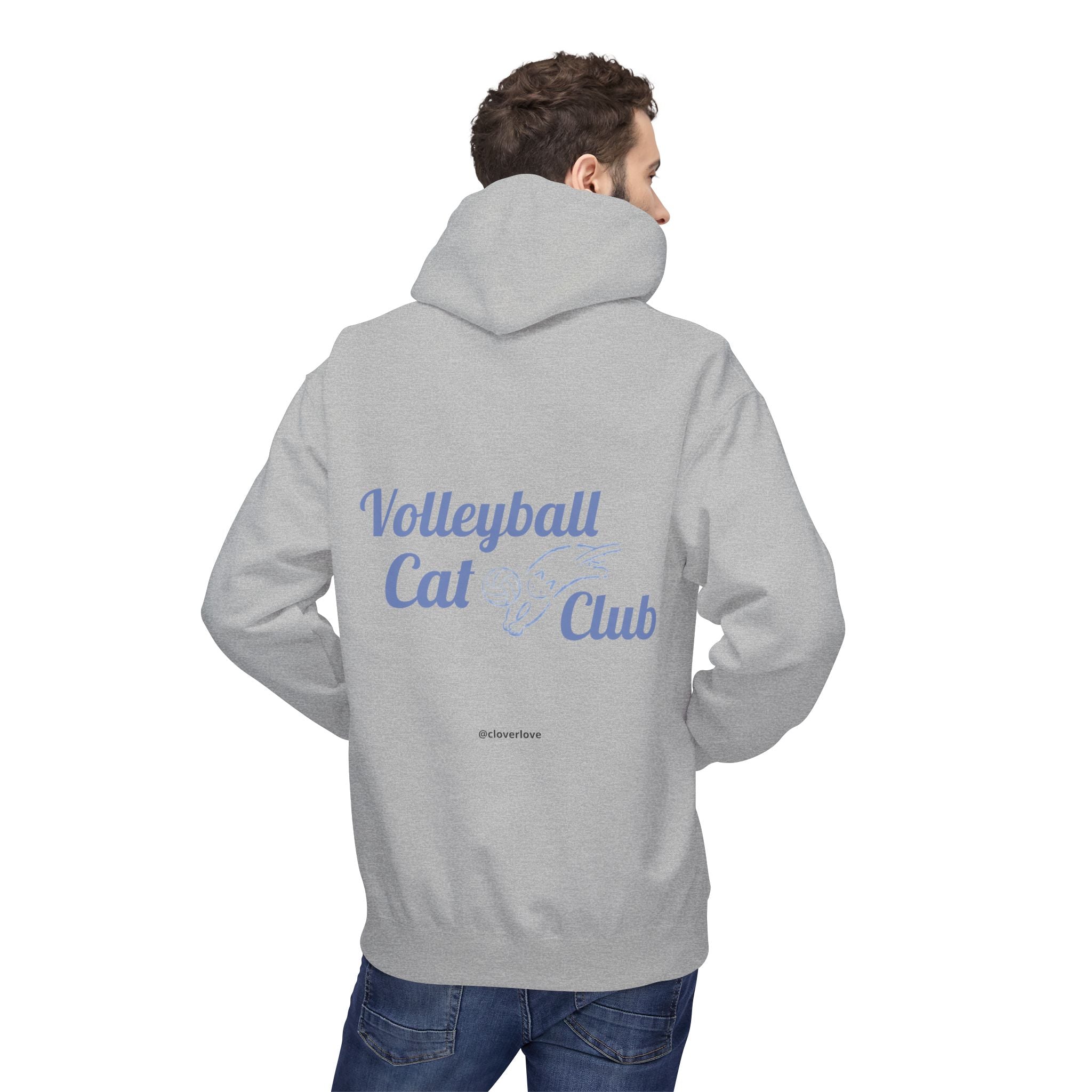 VC7, Catch the Echo Hoodie — Ocean Cat Adventure Graphic Hoodie