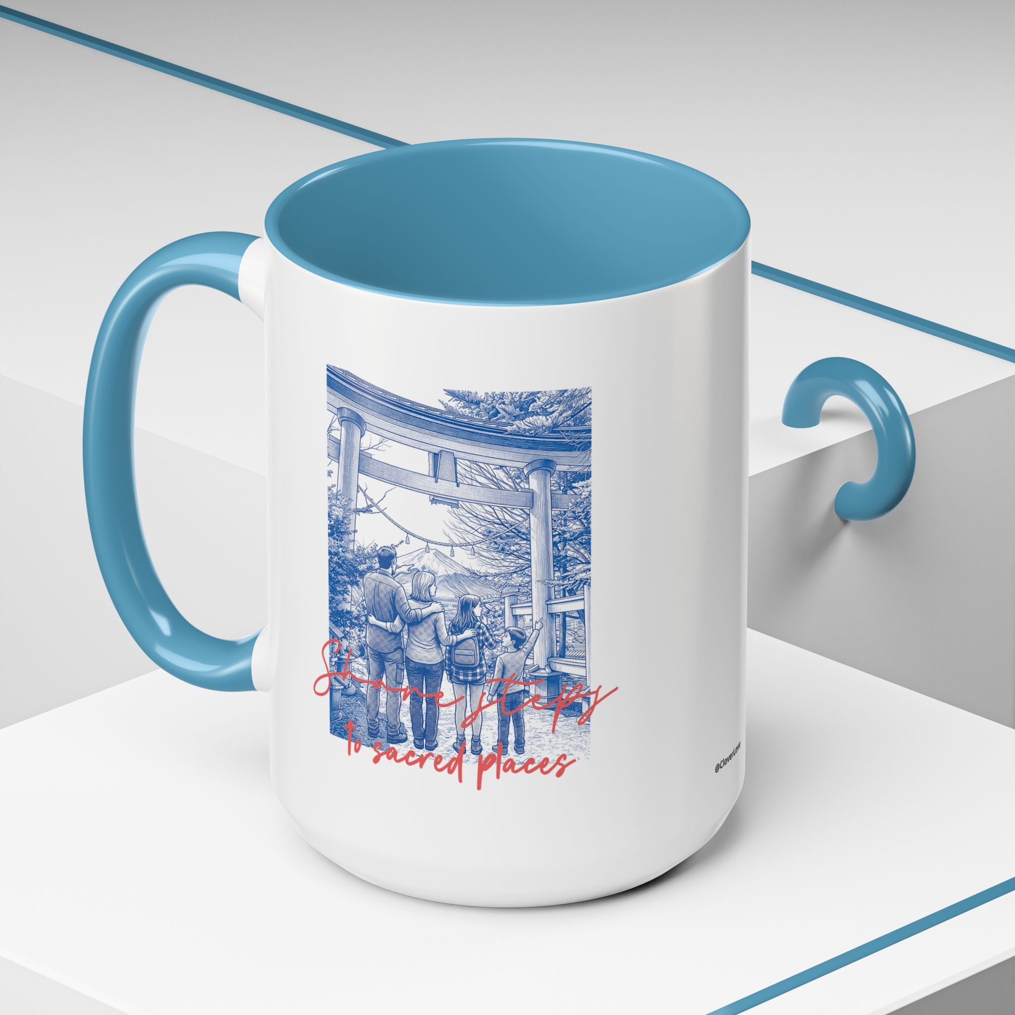 Japan Travel Memory Mug - Mount Fuji Coffee Cup for Travelers
