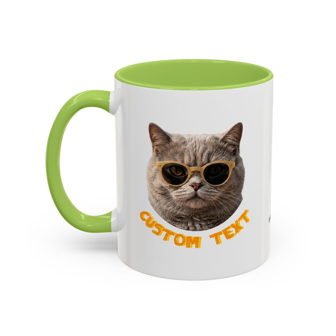 Funny Cat Summer Mug - Cute Beach Coffee Cup for Cat Lovers