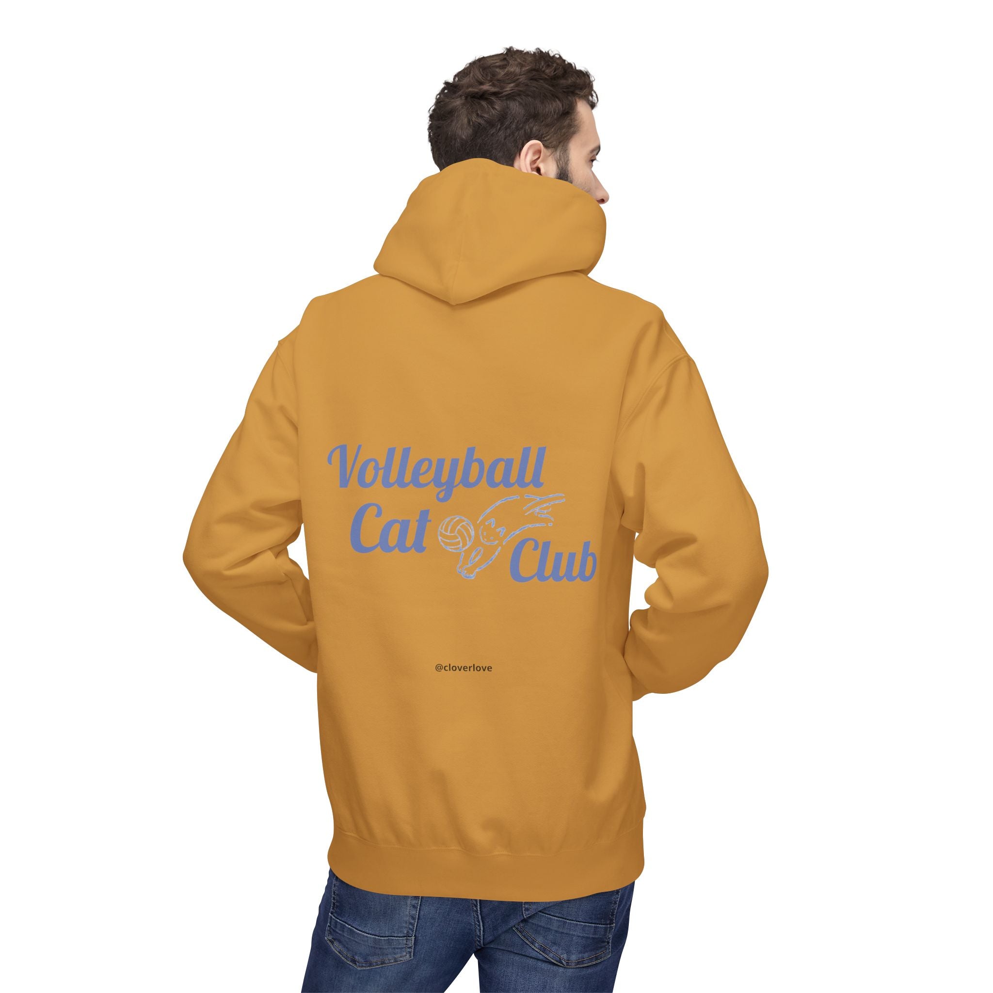 VC7, Catch the Echo Hoodie — Ocean Cat Adventure Graphic Hoodie