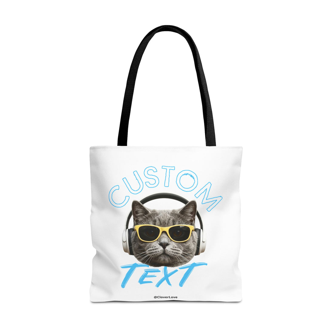 Summer Chill Cat Tote Bag | Funny Cat Lover Beach Bag