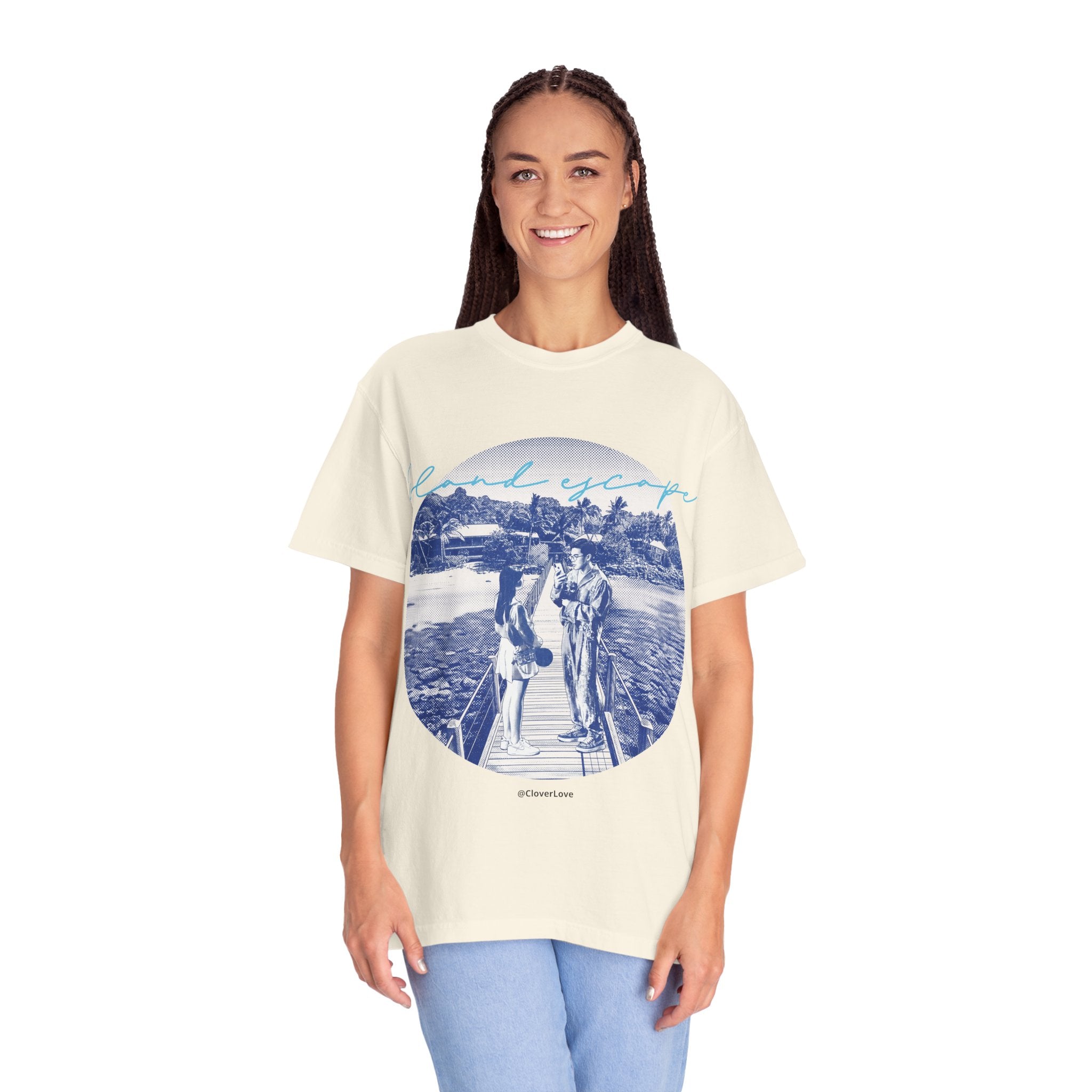 Custom Tropical Travel T-Shirt - Vintage Beach Adventure Tee, Travel Lover Gift