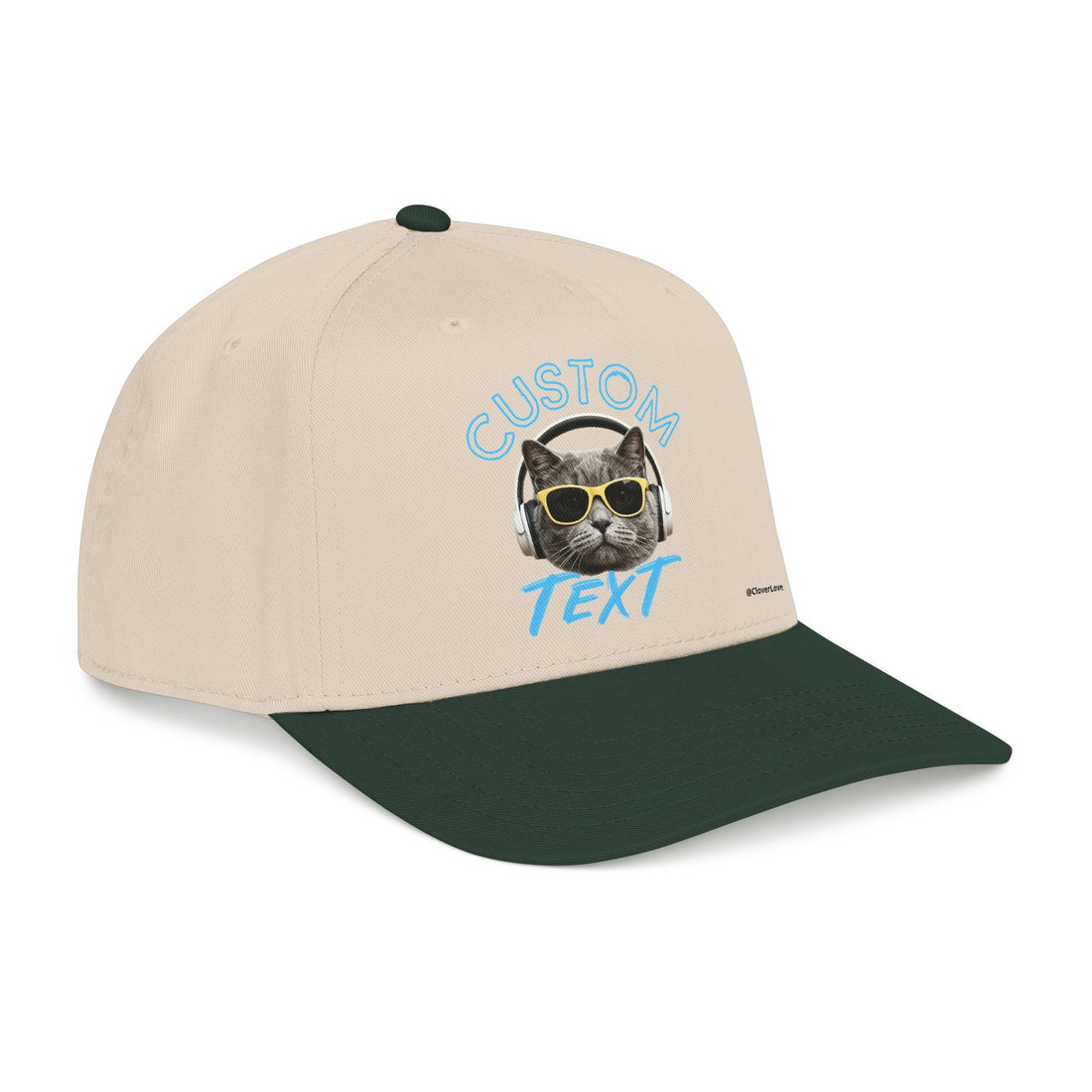 Custom Cat Photo Baseball Cap | Personalized Pet Lover Hat