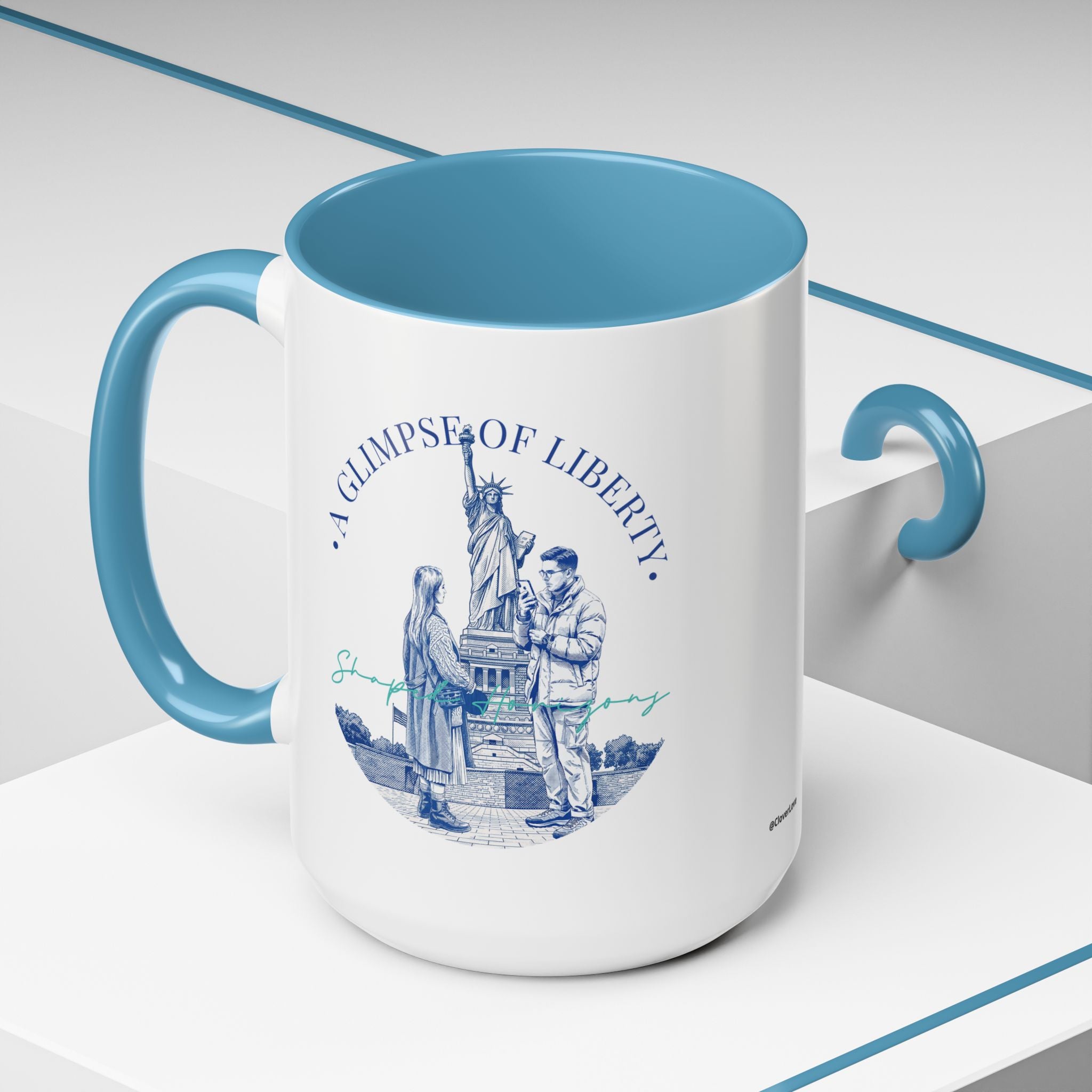 Statue of Liberty Travel Mug - New York Landmark Coffee Cup