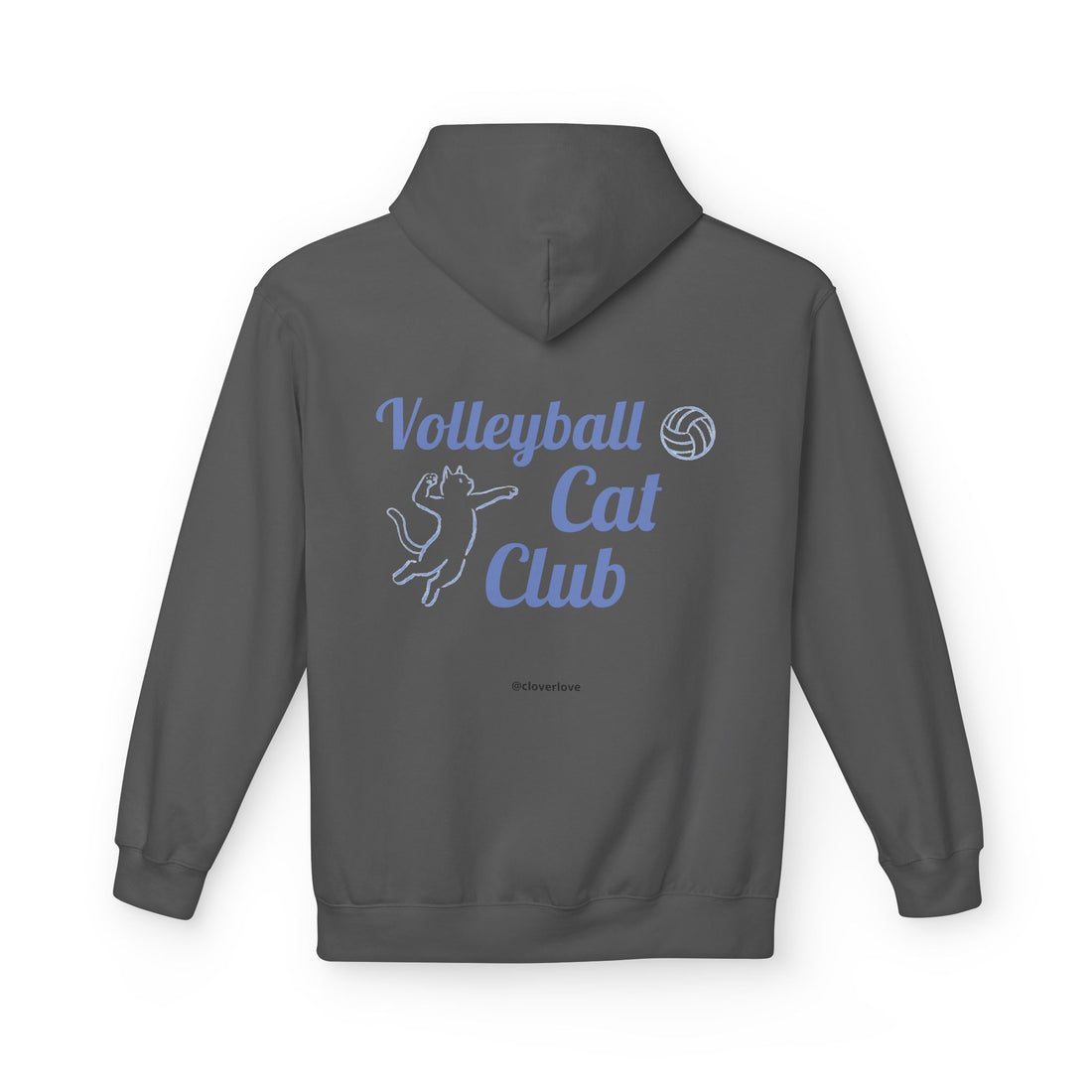 VC8, Catch the Echo Hoodie — Ocean Cat Adventure Graphic Hoodie