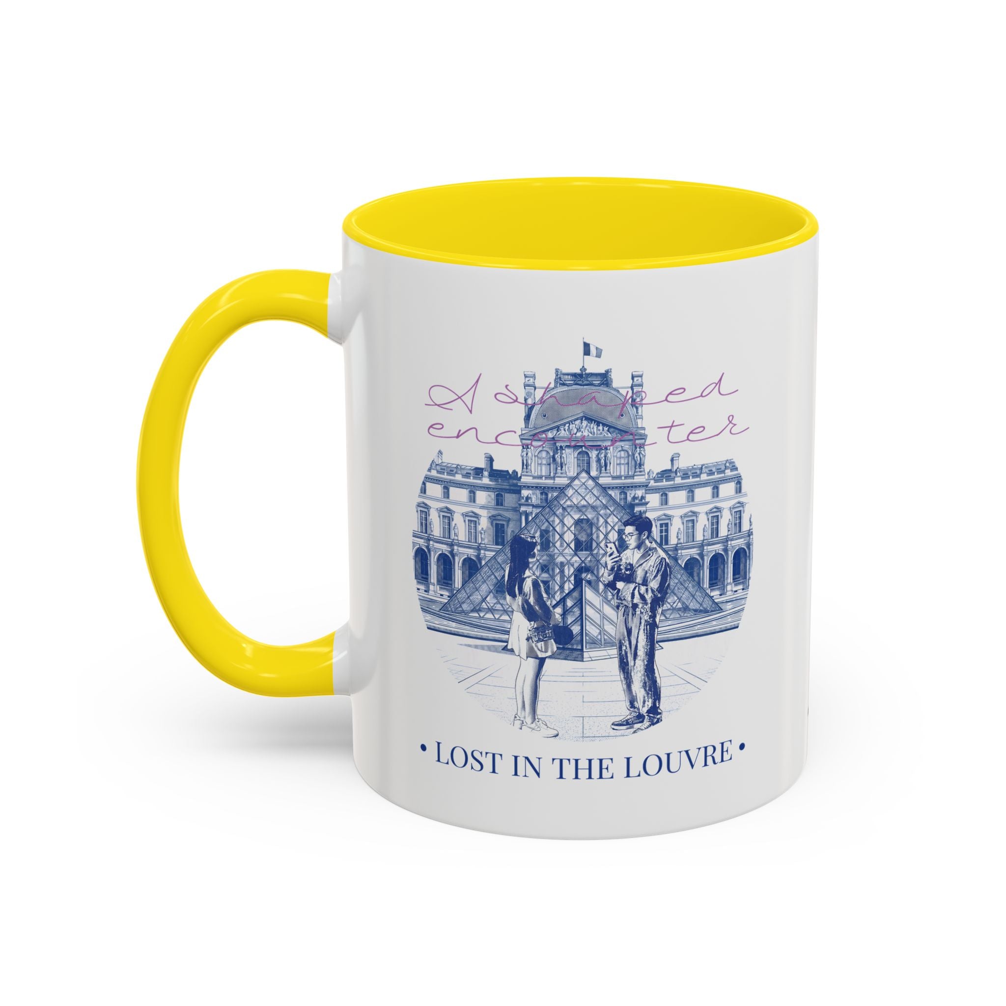 Louvre Paris Travel Mug - Art Museum Coffee Cup for Travelers