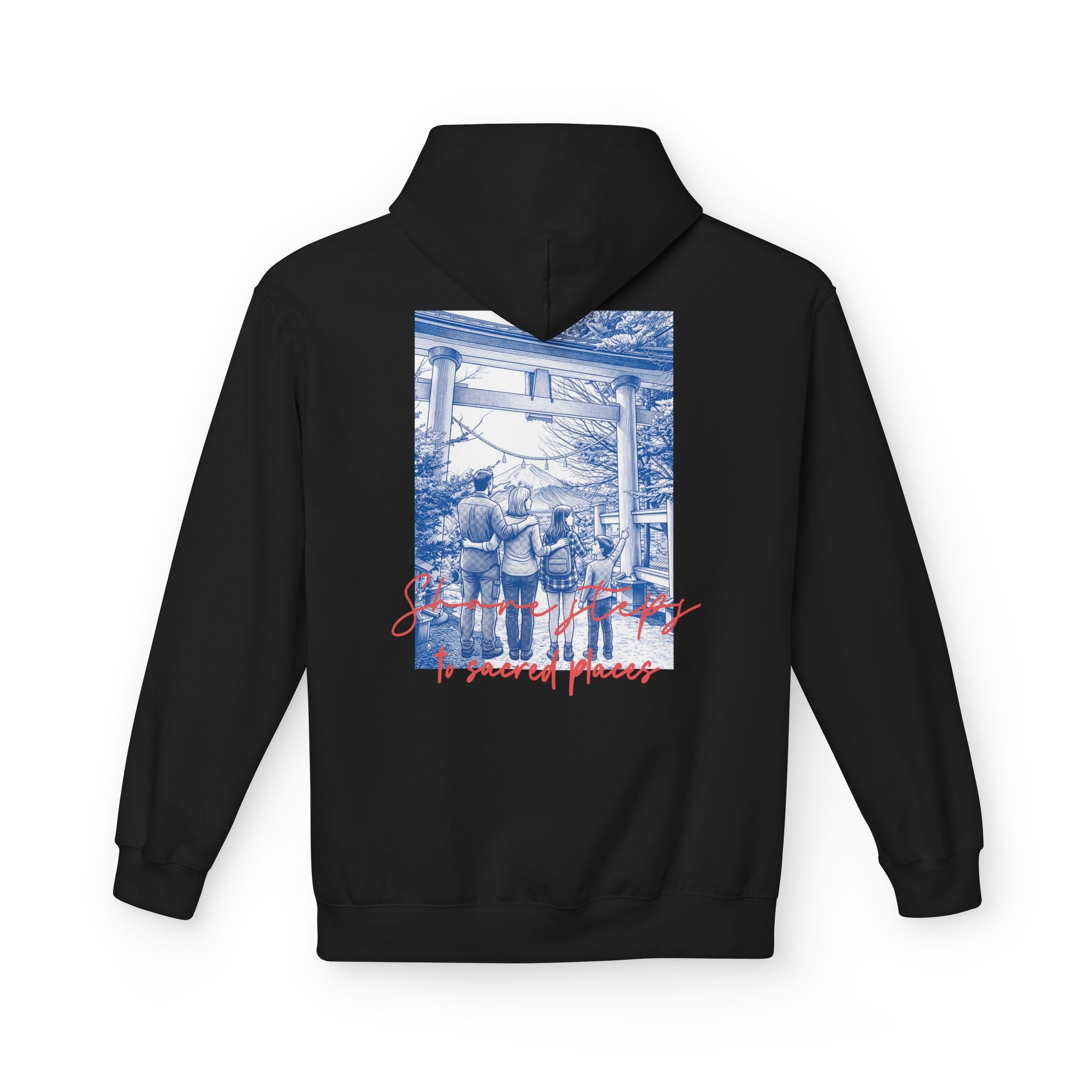 Sacred Places Hoodie | Vintage Travel Landmark Sweatshirt