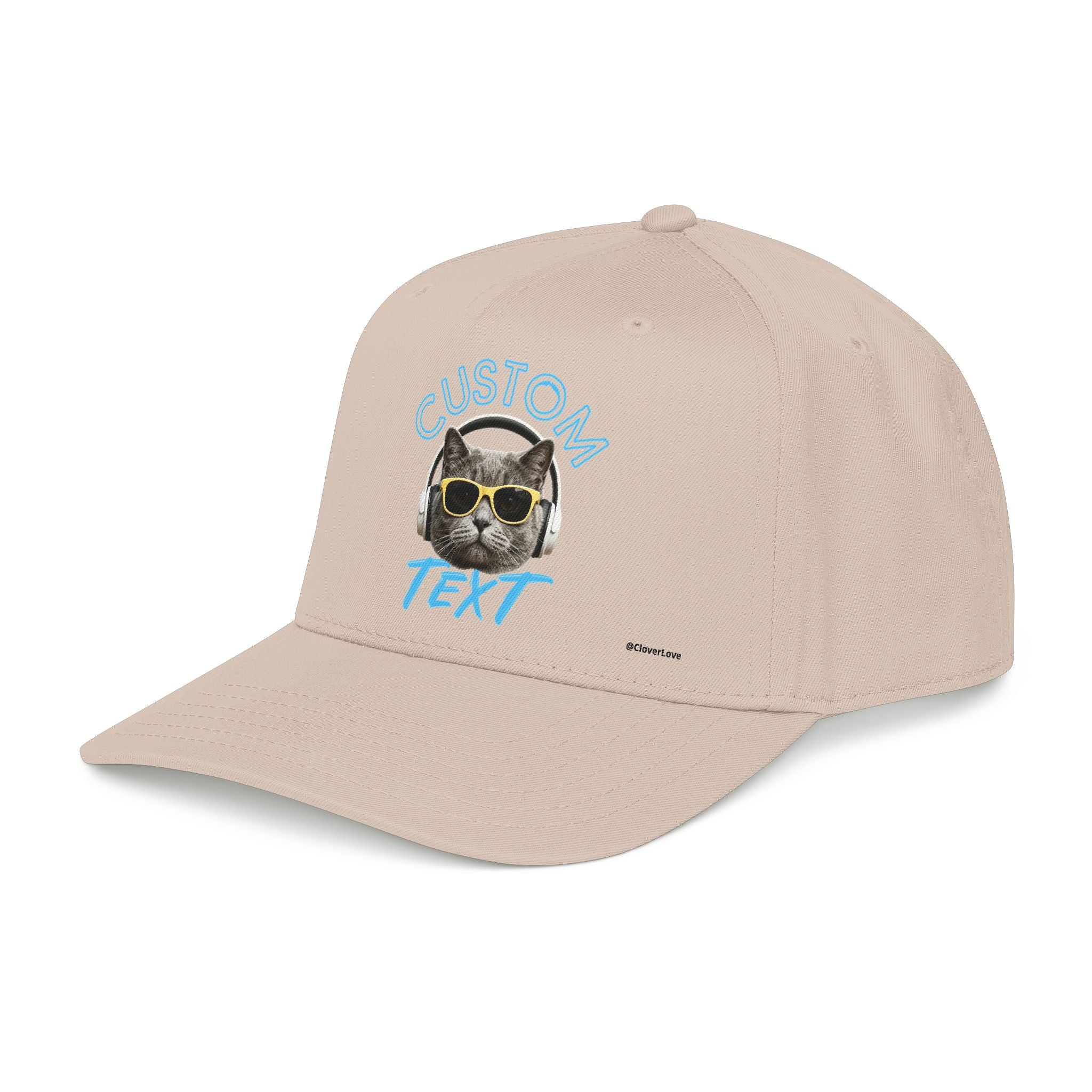 Custom Cat Photo Baseball Cap | Personalized Pet Lover Hat