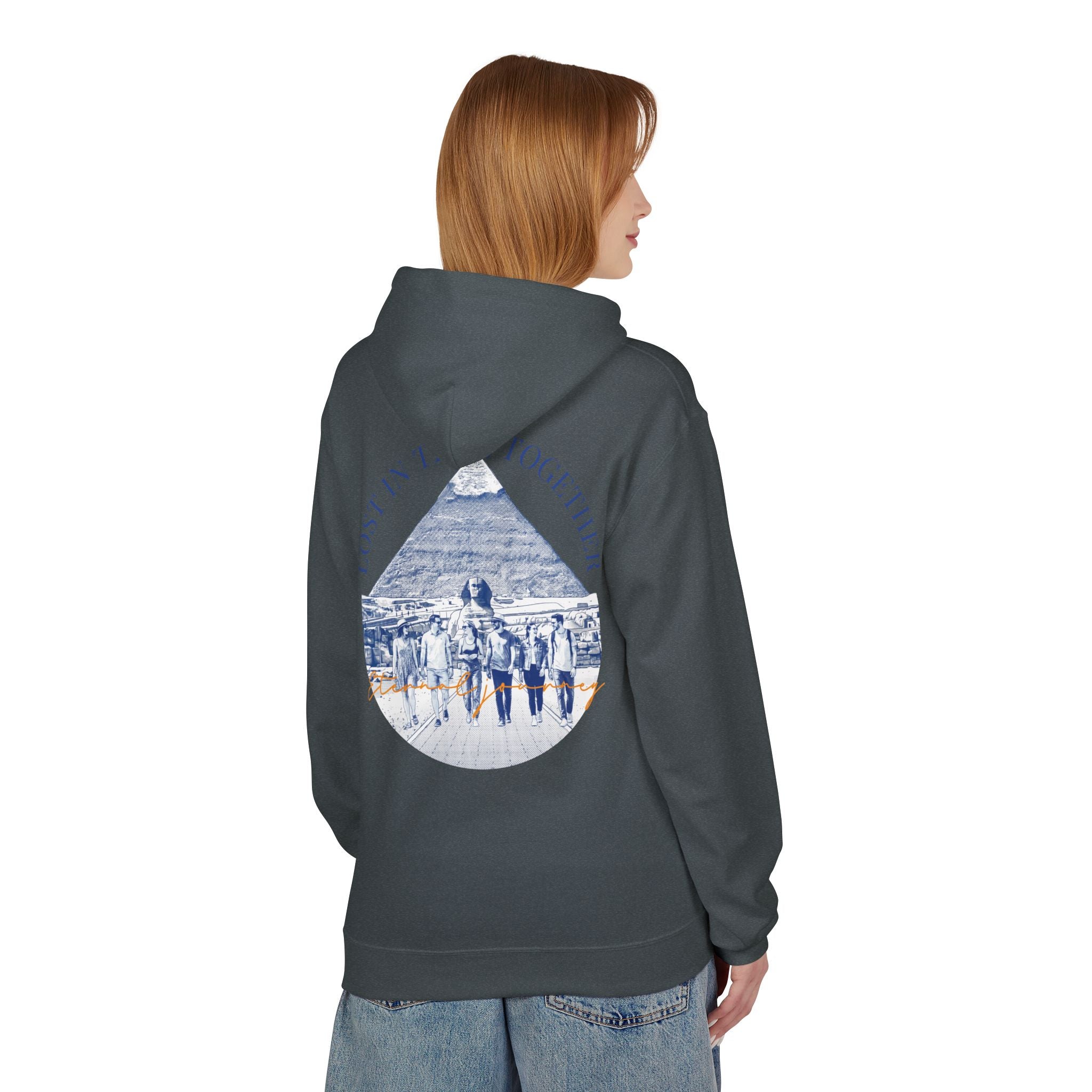 Egypt Landmark Hoodie | Vintage Pyramid Travel Sweatshirt