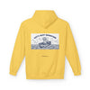 Katzen-Skiff-Abenteuer-Kapuzenpullover | Vintage Ozean Nautisch Grafik Sweatshirt