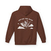 Cat & Whale Adventure Hoodie | Vintage Ocean Graphic Sweatshirt
