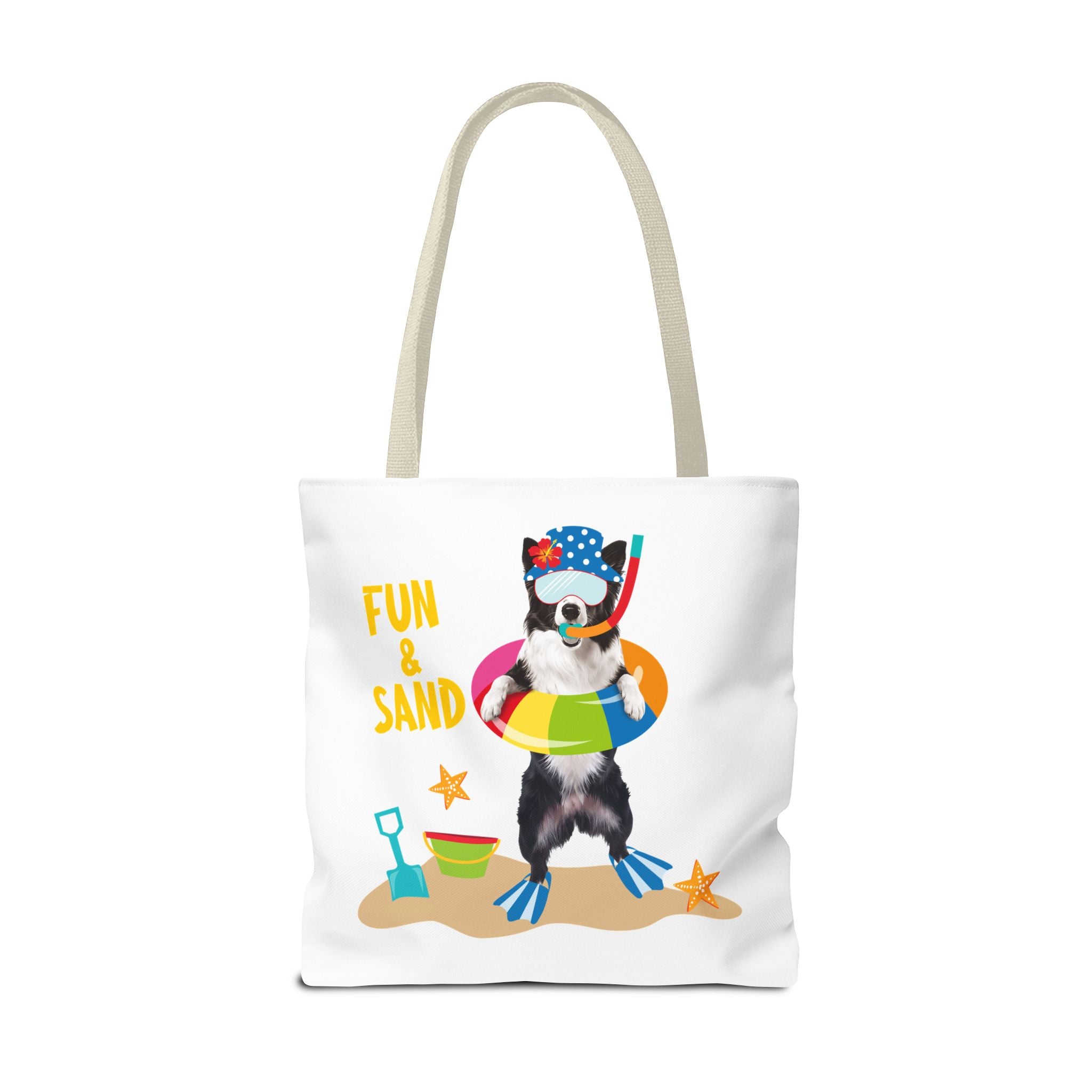 Custom Dog Tote Bag | Personalized Pet Photo Summer Canvas Bag
