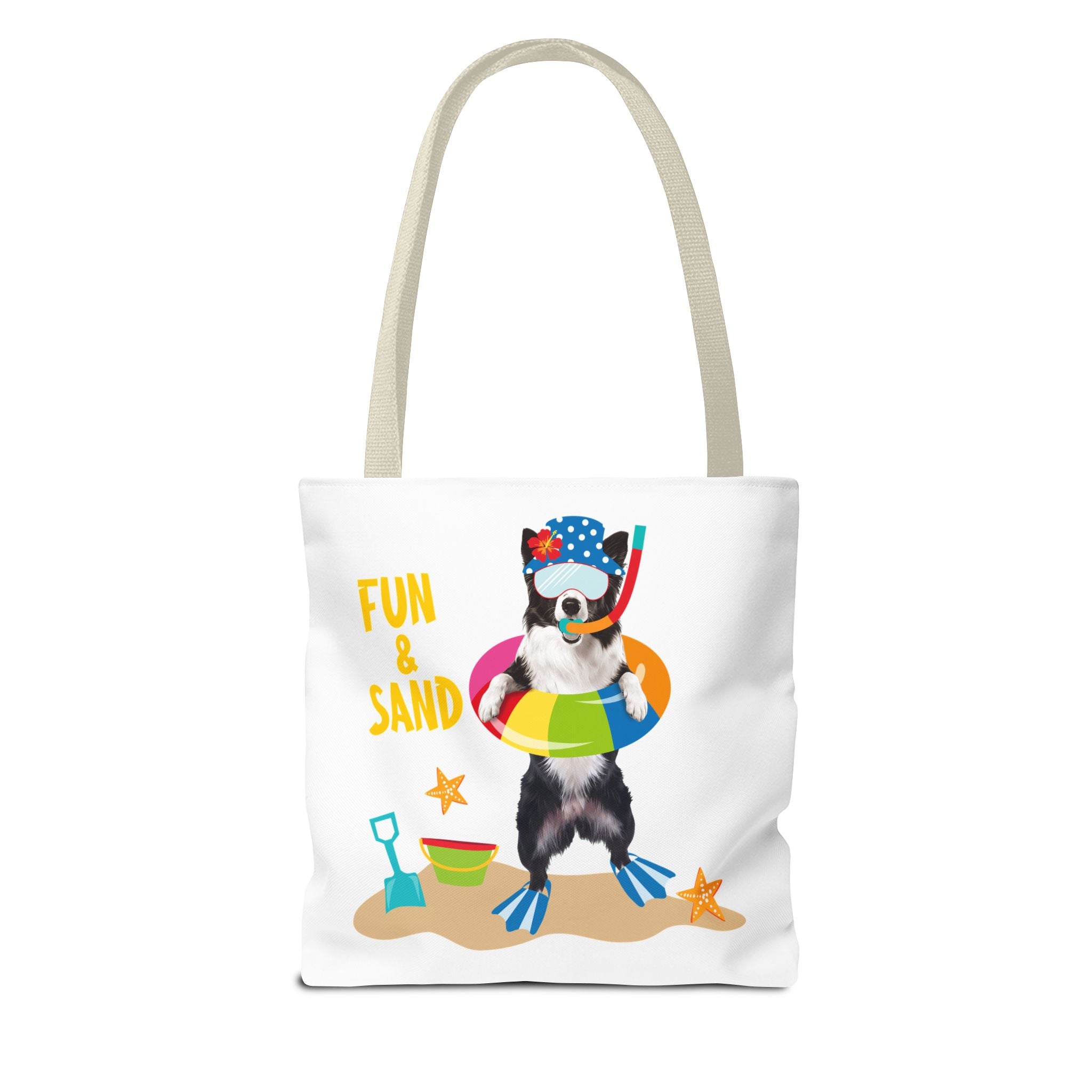 Custom Dog Tote Bag | Personalized Pet Photo Summer Canvas Bag