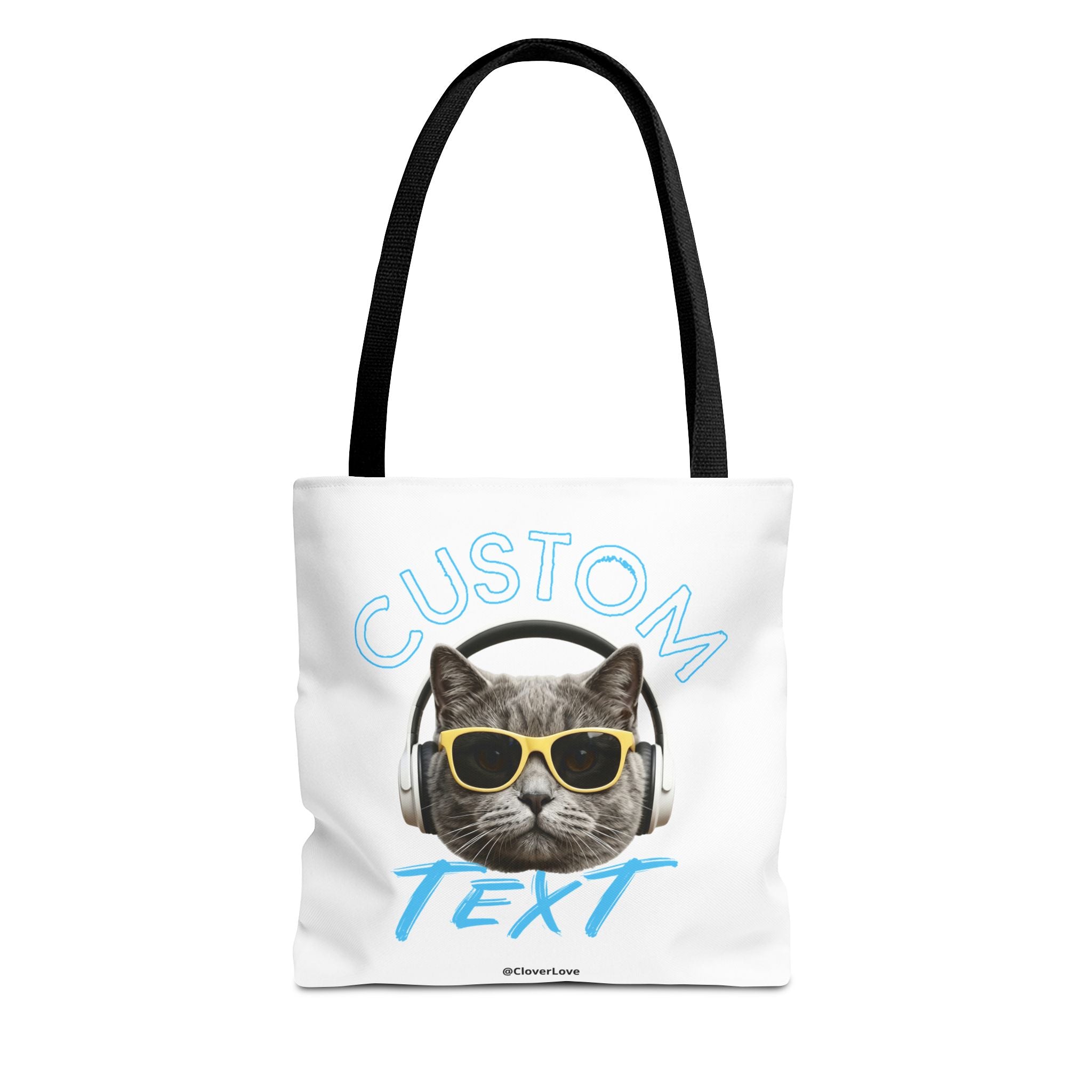 Summer Chill Cat Tote Bag | Funny Cat Lover Beach Bag