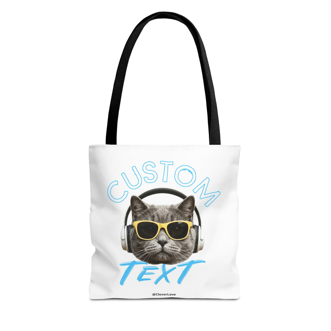 Summer Chill Cat Tote Bag | Funny Cat Lover Beach Bag