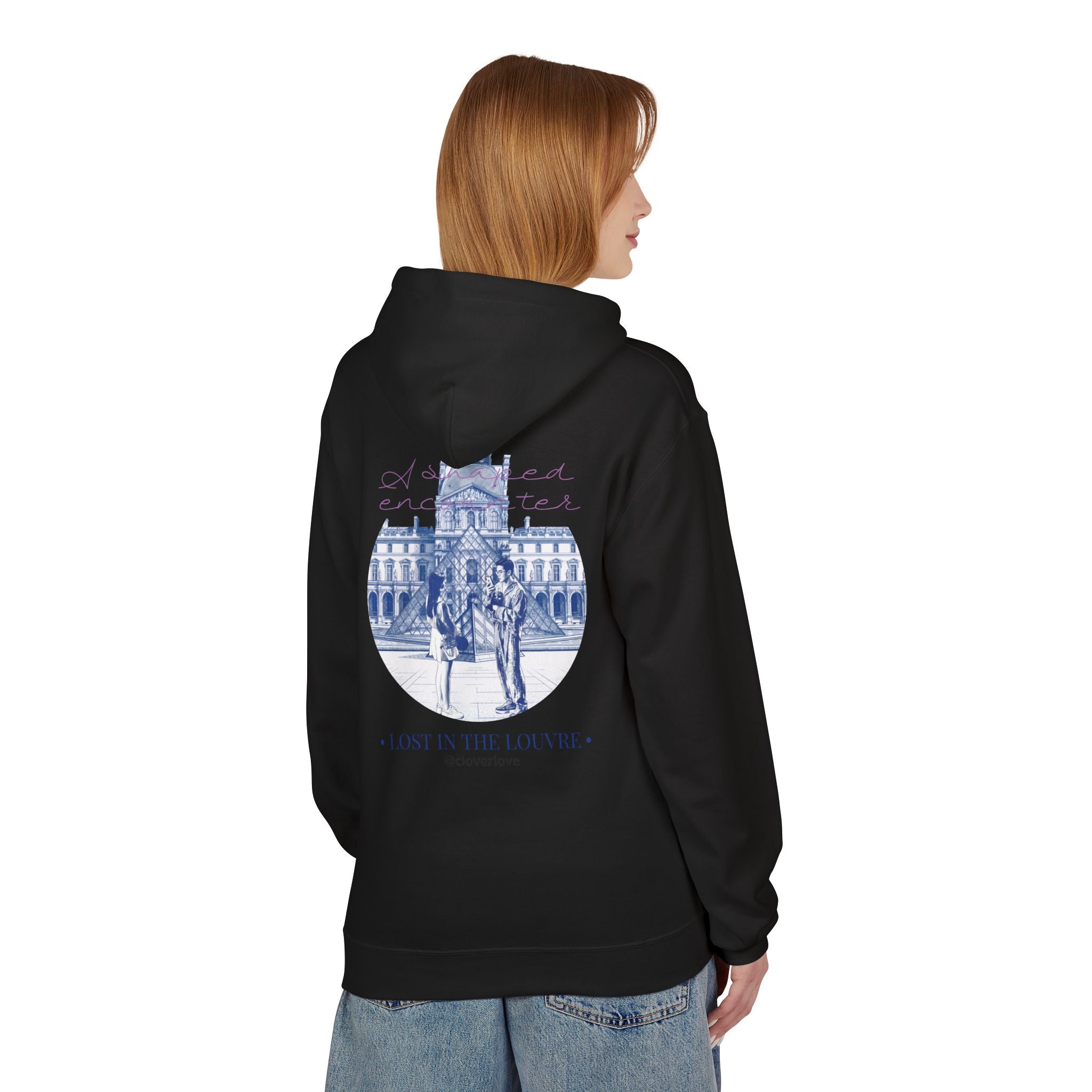 Lost In The Louvre Hoodie | Paris Reise-Wahrzeichen Sweatshirt