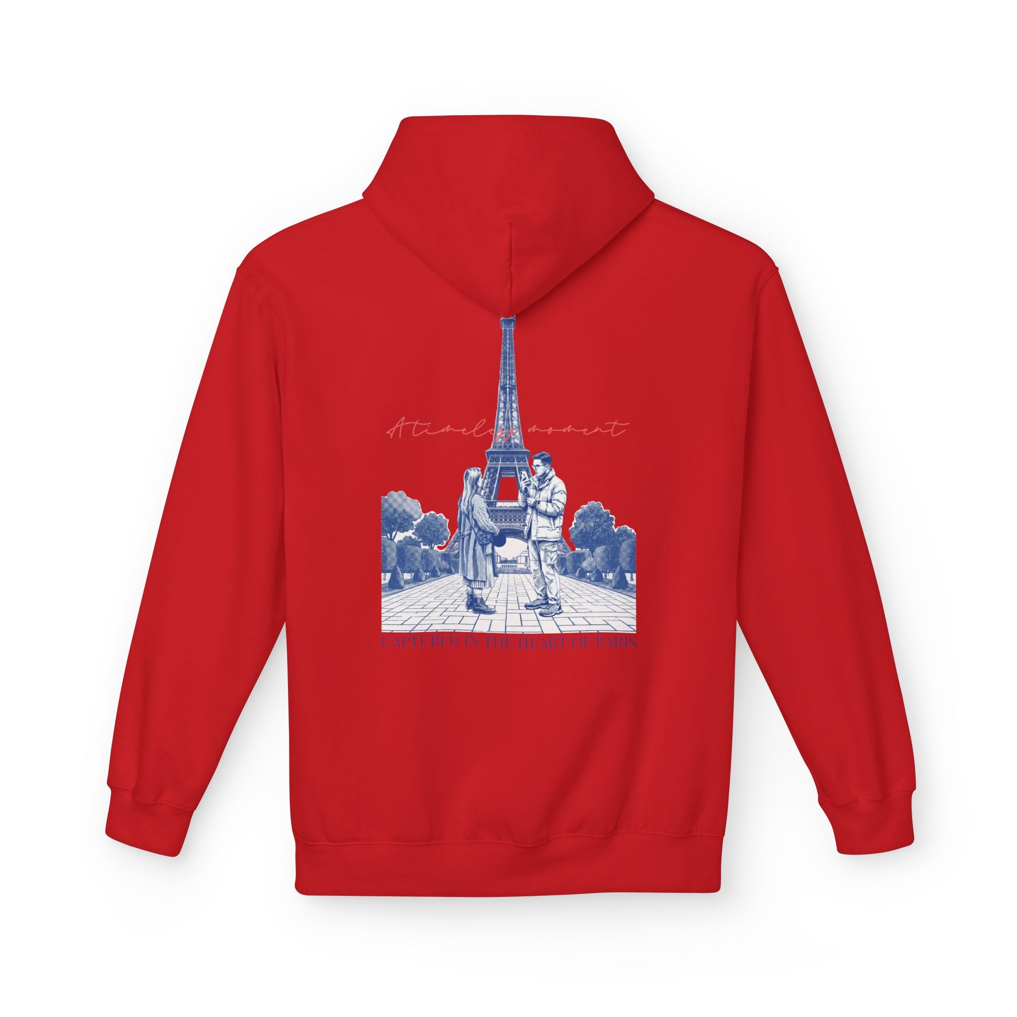 Paris Eiffel Tower Hoodie | Romantic Travel Graphic Sweatshirt