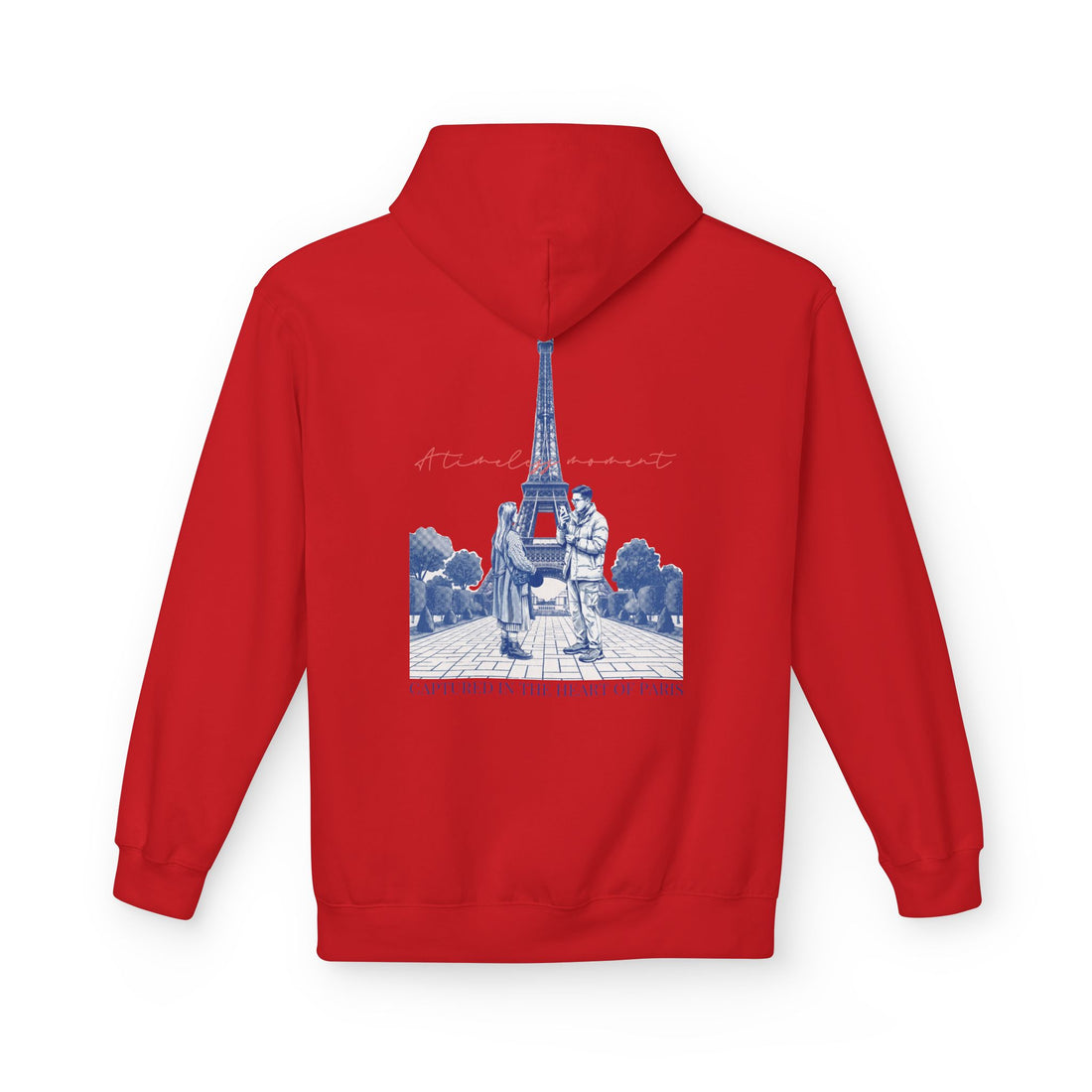 Paris Eiffel Tower Hoodie | Romantic Travel Graphic Sweatshirt