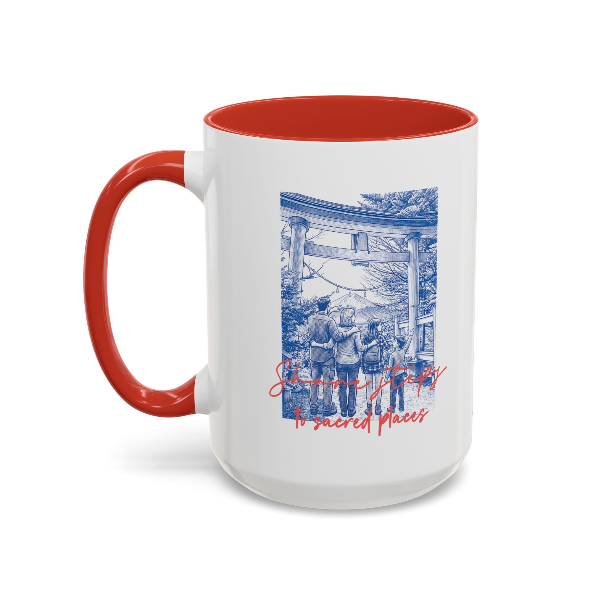 Japan Travel Memory Mug - Mount Fuji Coffee Cup for Travelers