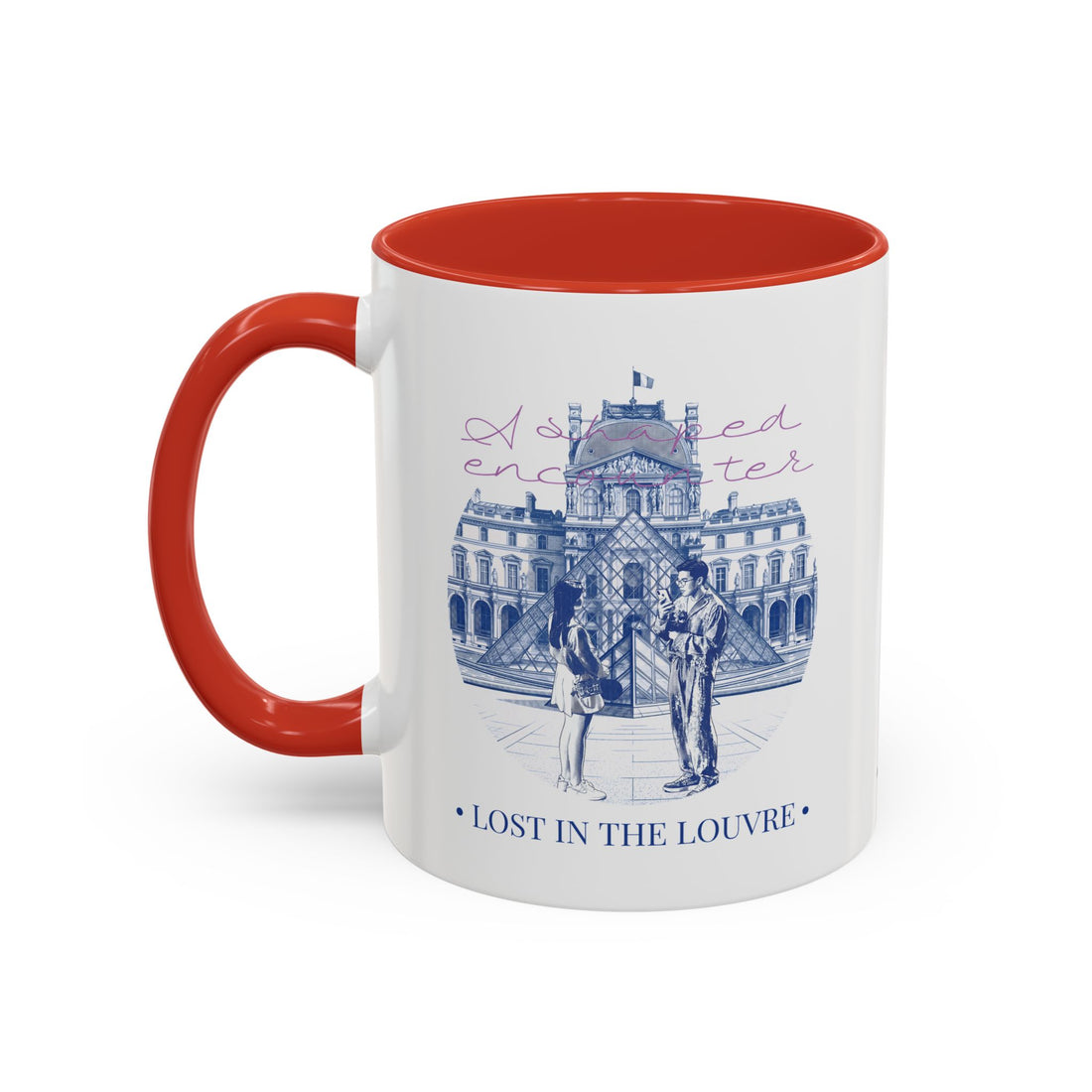 Louvre Paris Travel Mug - Art Museum Coffee Cup for Travelers