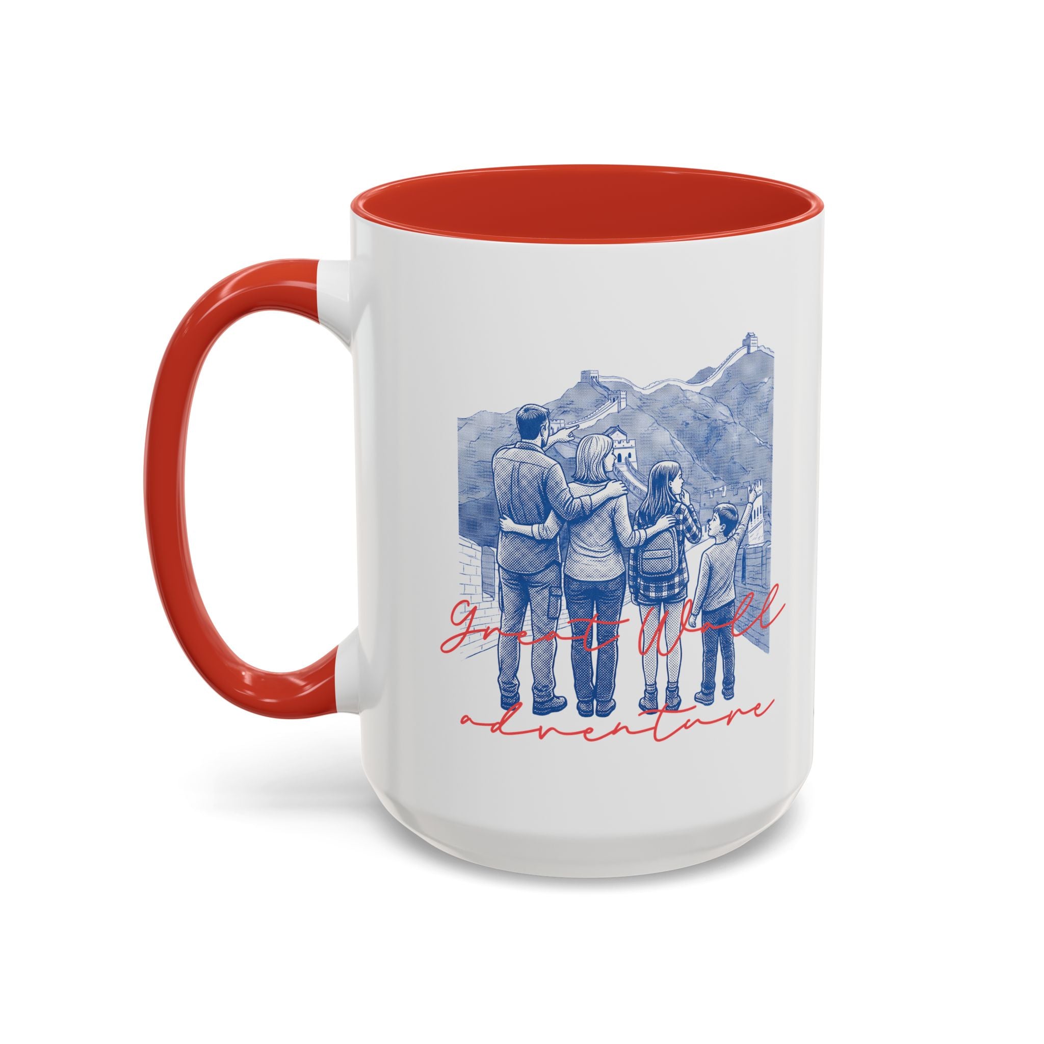 Great Wall Travel Mug - China Landmark Coffee Cup for Explorers