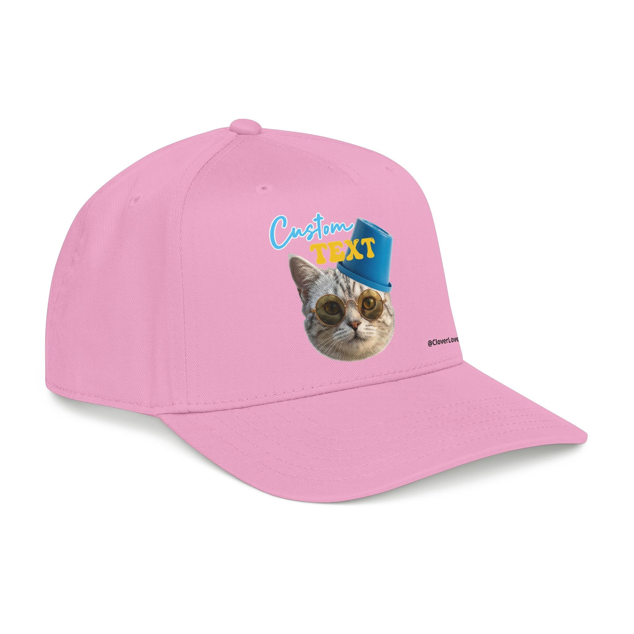 Funny Cat Photo Hat | Custom Pet Lover Baseball Cap