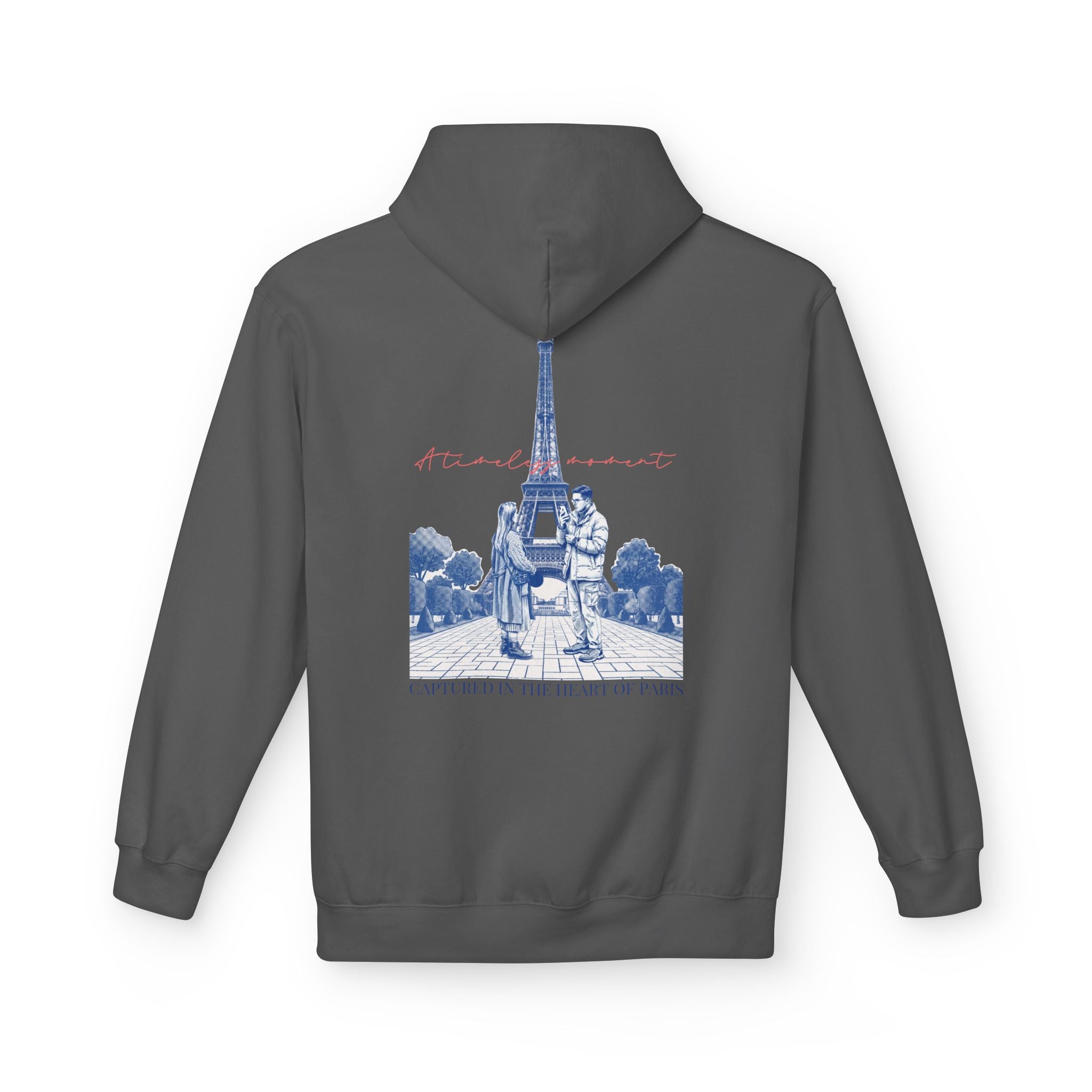 Paris Eiffel Tower Hoodie | Romantic Travel Graphic Sweatshirt