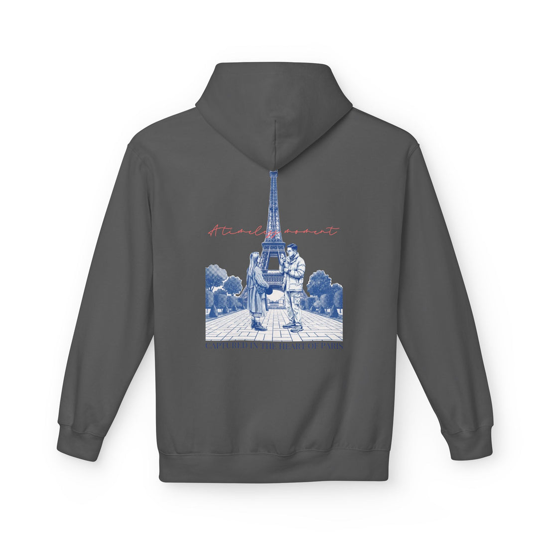 Paris Eiffel Tower Hoodie | Romantic Travel Graphic Sweatshirt