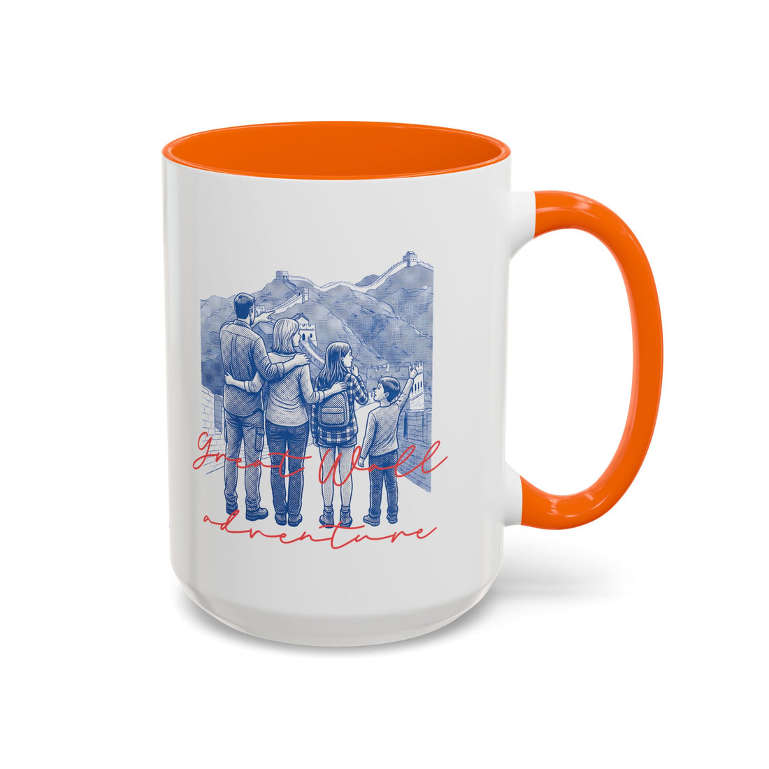 Great Wall Travel Mug - China Landmark Coffee Cup for Explorers