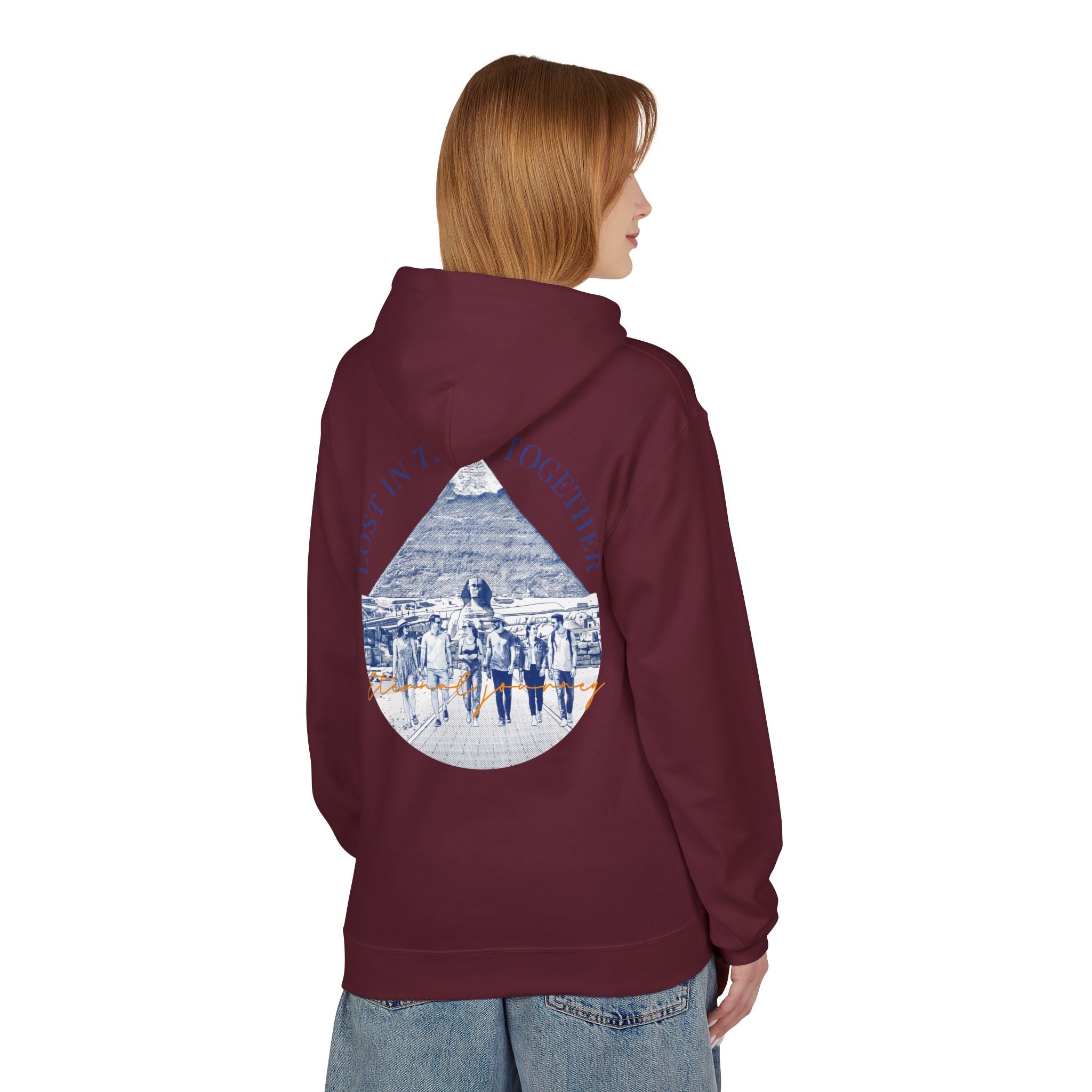 Egypt Landmark Hoodie | Vintage Pyramid Travel Sweatshirt