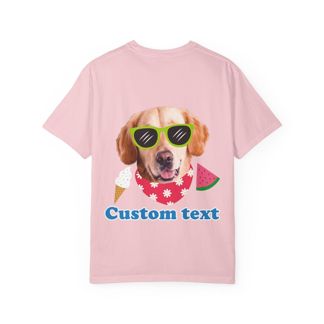 Custom Dog Summer T-Shirt - Funny Beach Dog Tee, Dog Lover Gift