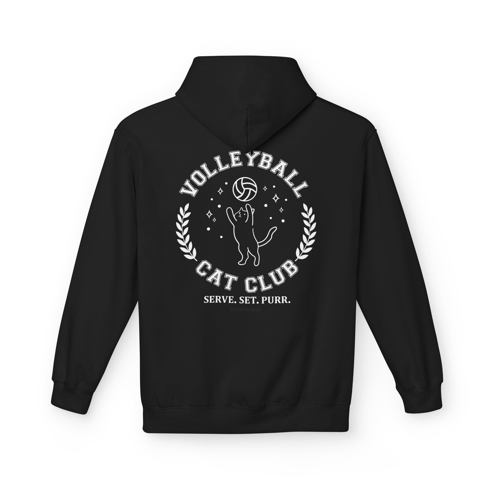 VC2, Catch the Echo Hoodie — Ocean Cat Adventure Graphic Hoodie