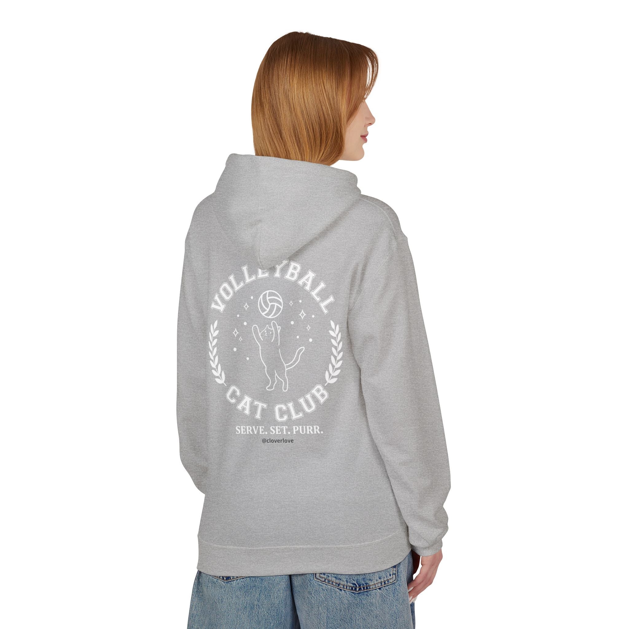 VC2, Catch the Echo Hoodie — Ocean Cat Adventure Graphic Hoodie