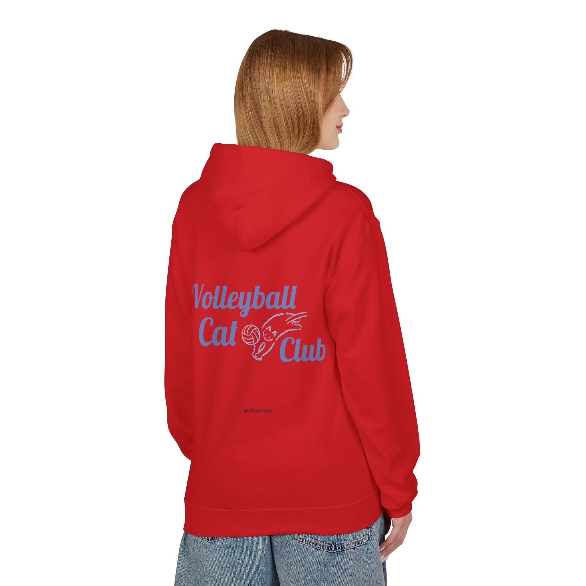 VC7, Catch the Echo Hoodie — Ocean Cat Adventure Graphic Hoodie