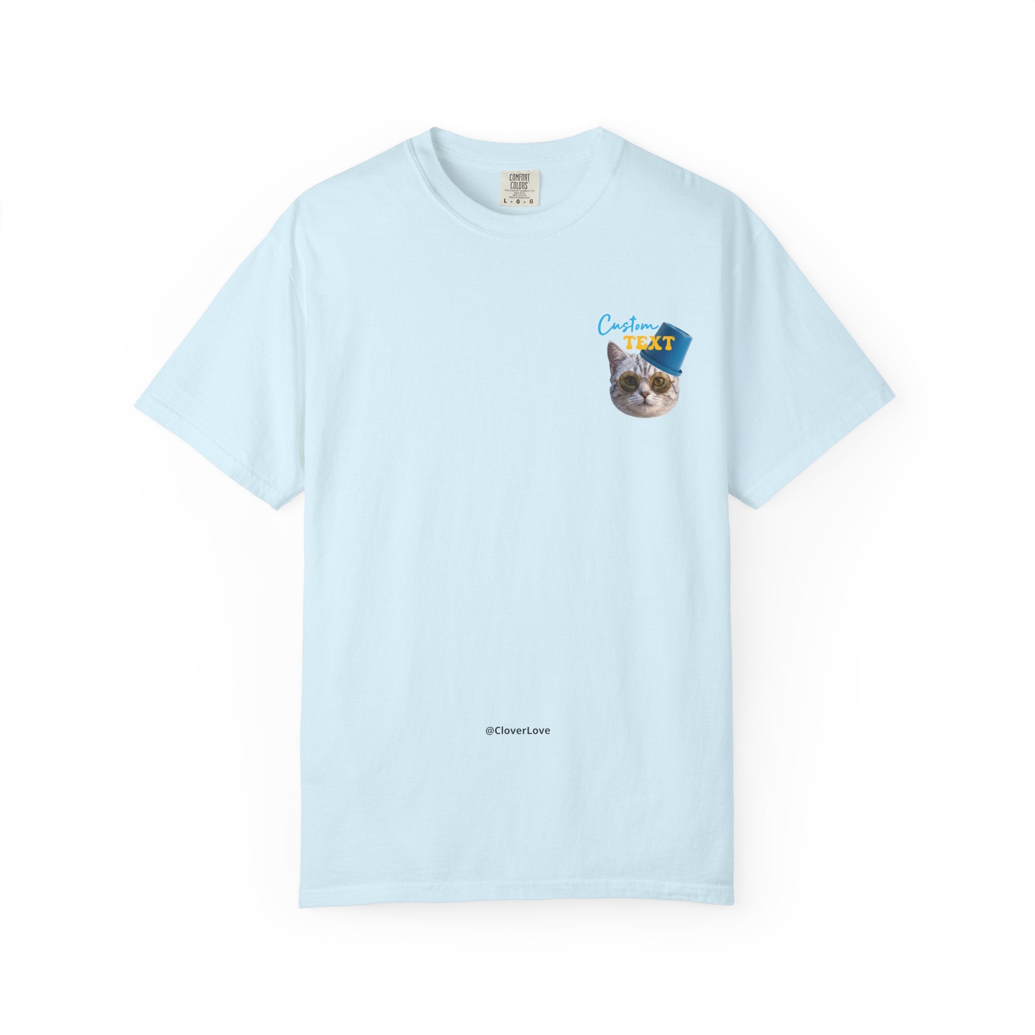 Custom Cat Summer T-Shirt - Funny Beach Cat Tee, Cat Lover Gift