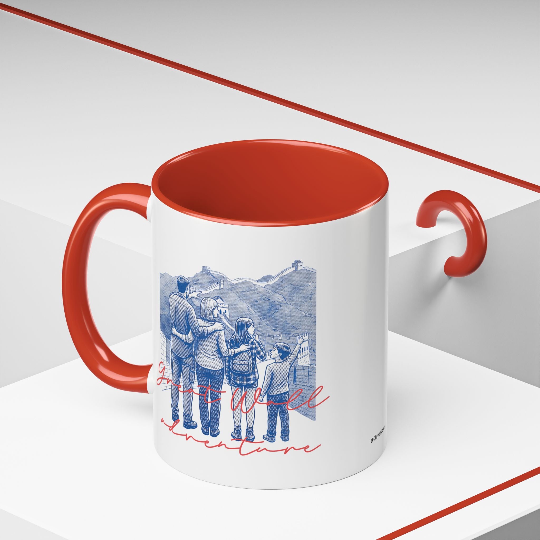 Great Wall Travel Mug - China Landmark Coffee Cup for Explorers