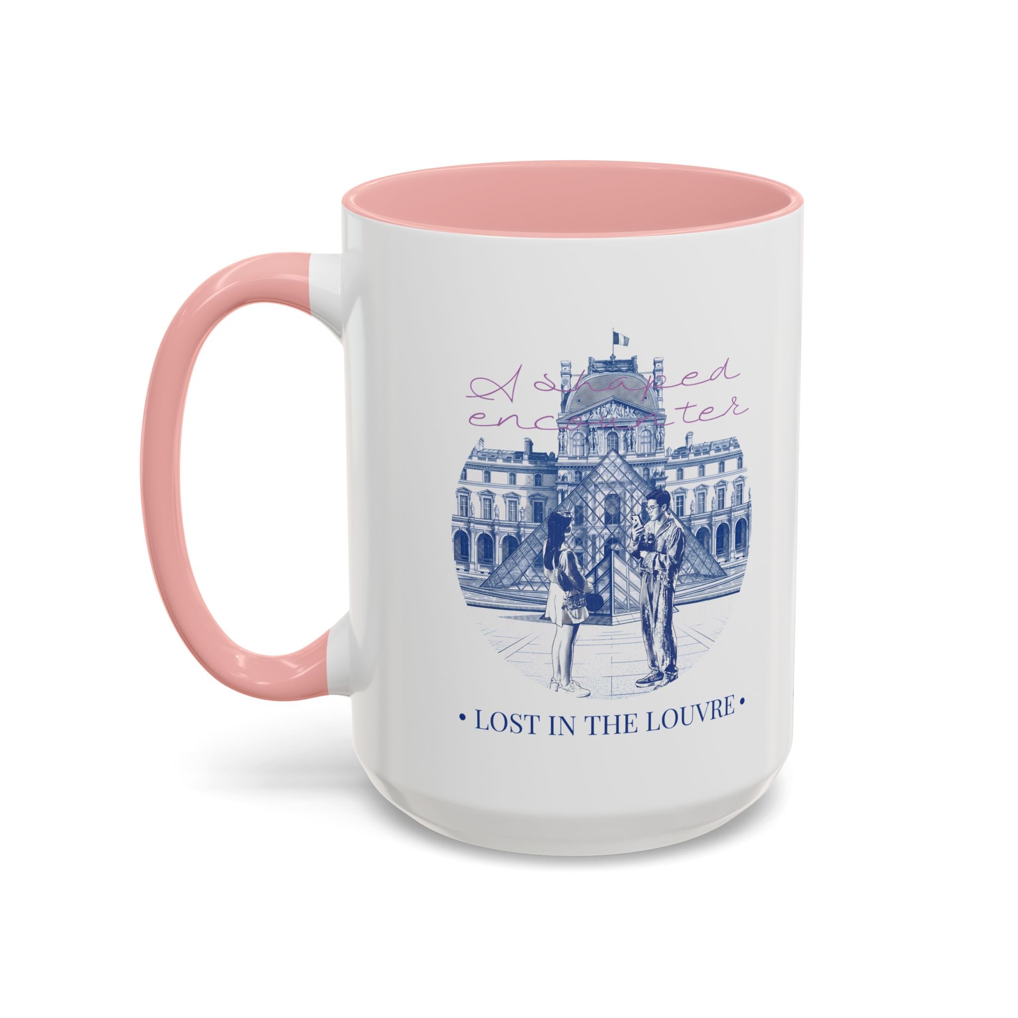 Louvre Paris Travel Mug - Art Museum Coffee Cup for Travelers
