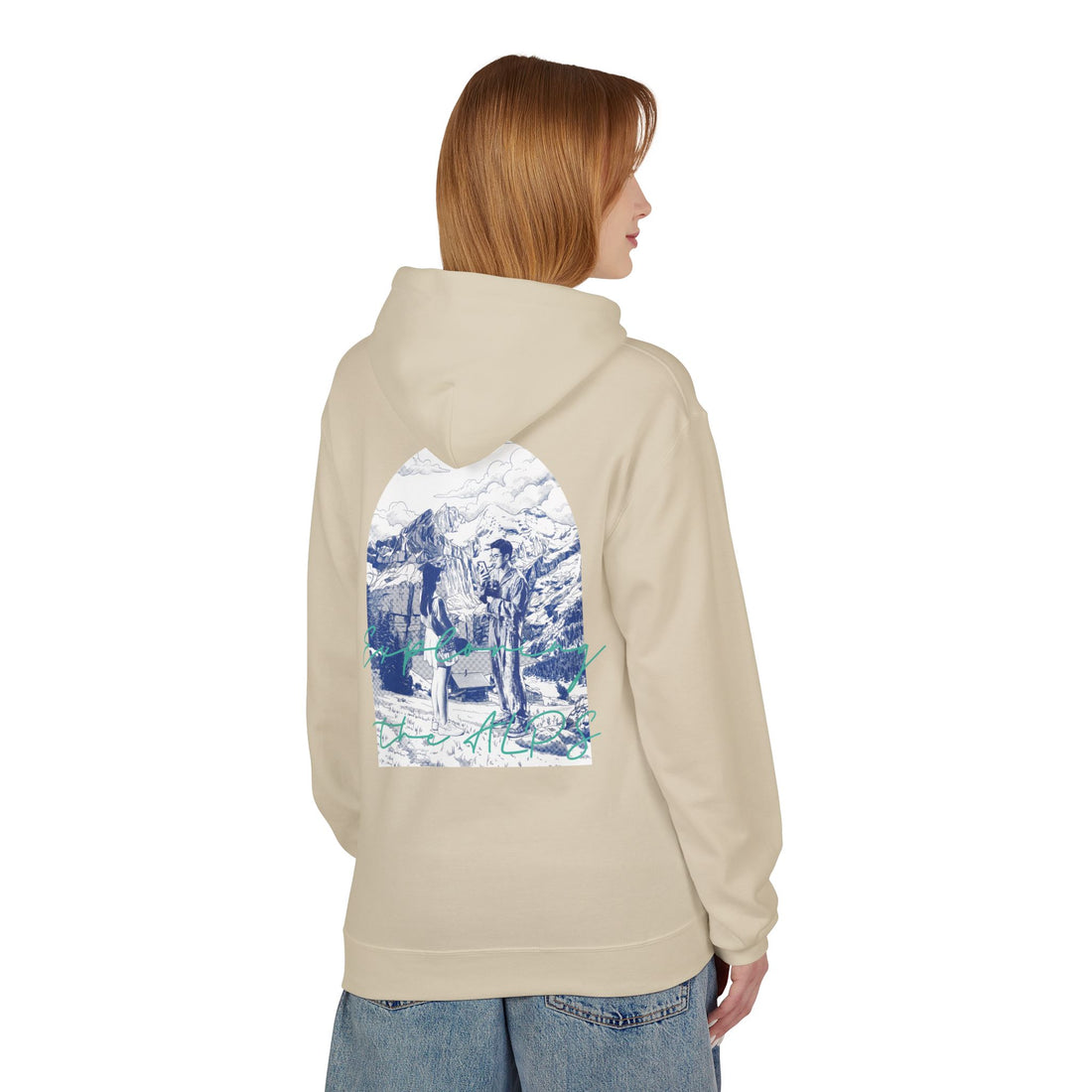 Mountain Travel Hoodie | Adventure Landscape Graphic Pullover