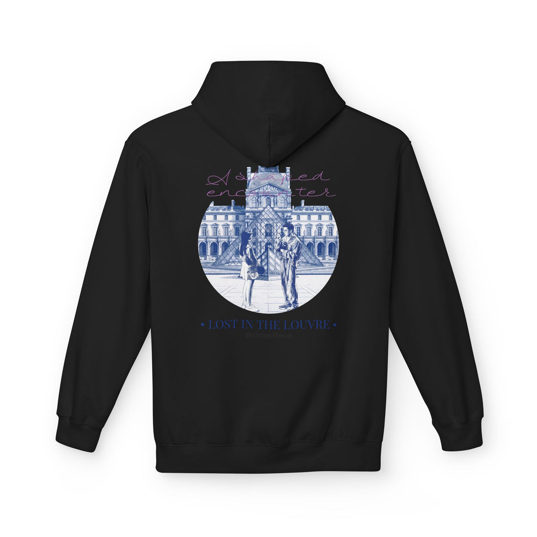Lost In The Louvre Hoodie | Paris Reise-Wahrzeichen Sweatshirt