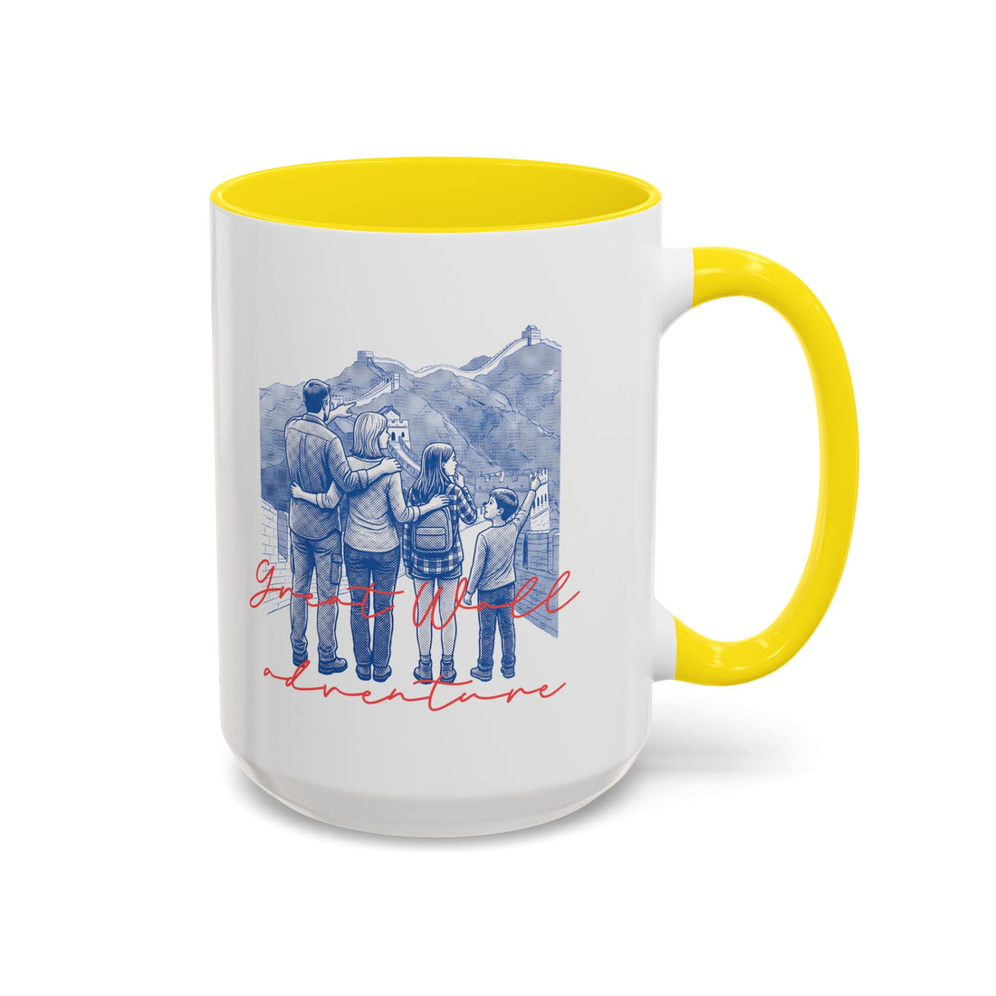 Great Wall Travel Mug - China Landmark Coffee Cup for Explorers