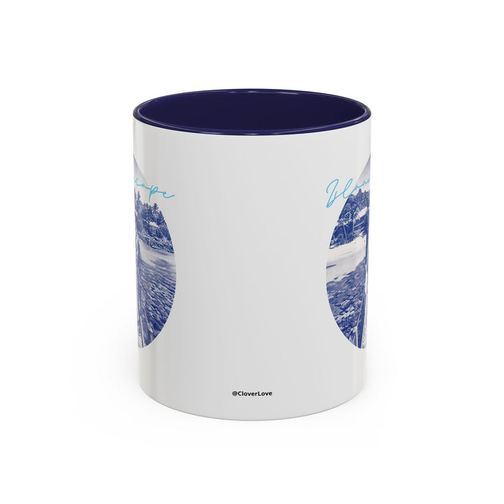 Island Escape Travel Mug - Tropical Beach Coffee Cup for Travelers
