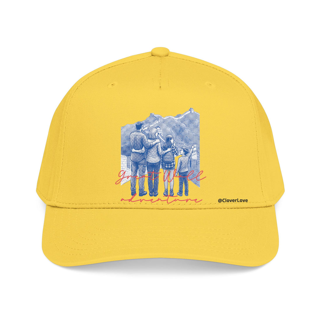 Ocean Adventure Hat - Coastal Travel Baseball Cap, Beach Vacation Dad Hat