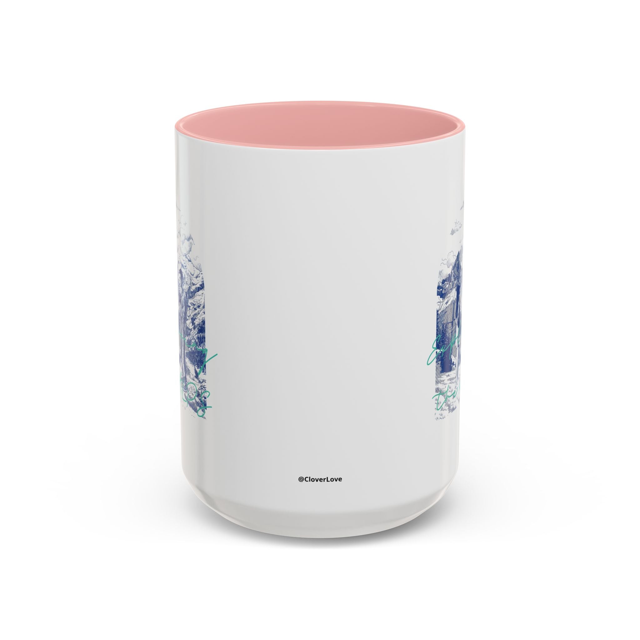 Explore The Alps Travel Mug - Mountain Adventure Coffee Cup